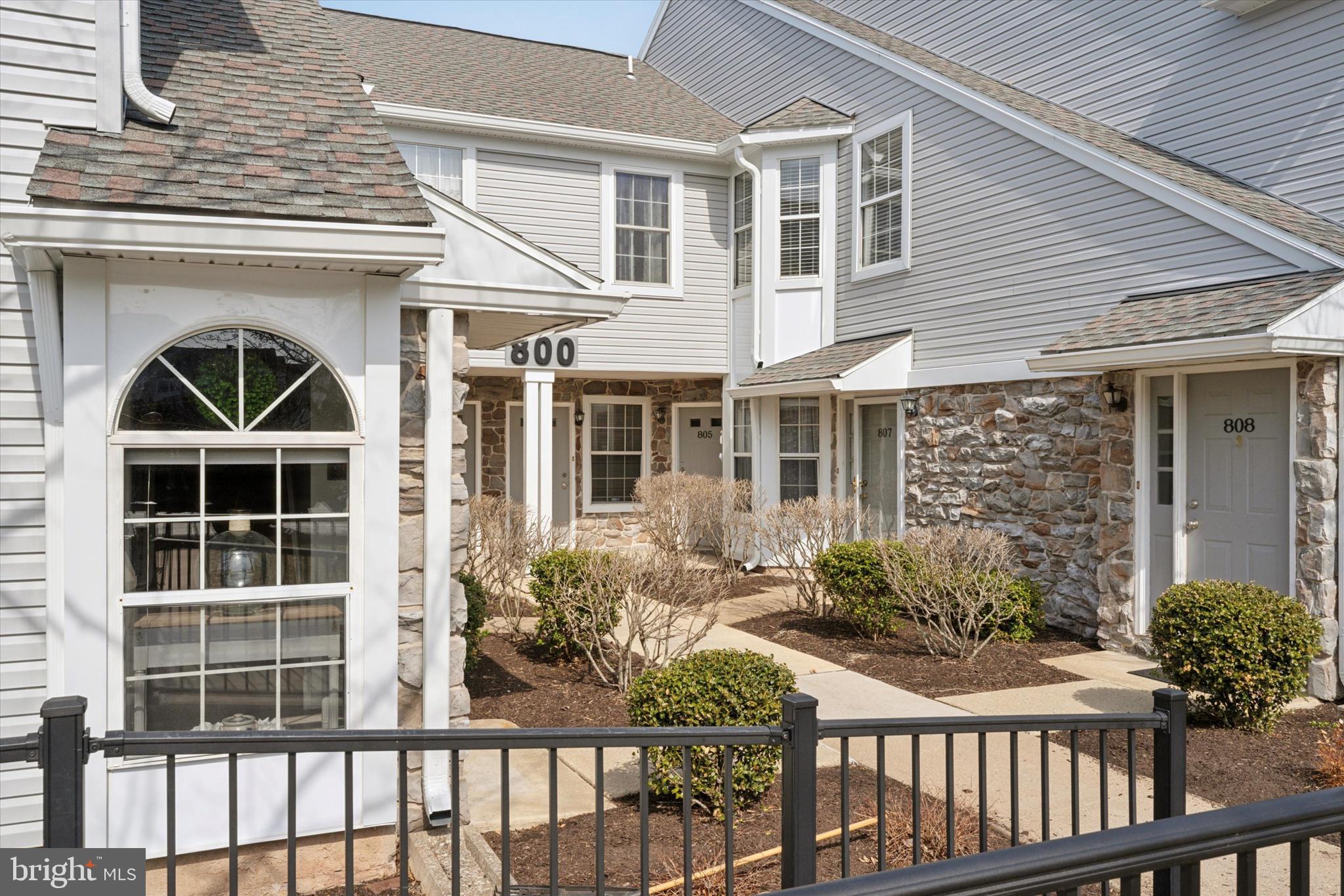 Available for occupancy March 15, 2025. Located in the Mews at Wyckford neighborhood of Sellersville, this ground level condo has approximately 1.250 SF of living space, 3 bedrooms, and 2 full bathrooms. This home is freshly painted, includes a washer and dryer, has a private patio overlooking open space, and one assigned parking spot. Residents of the Mews at Wyckford  enjoy a maintenance free lifestyle, and the convenience of being located close to Perkasie Boro, and major roadways in and out of the area (309, 313, 113, 563, 476, and 152). All utilities including water, sewer, electricity and cable/internet will be the responsibility of the tenant. All applicants will be expected to submit 1 month security at lease execution and 1st months rent prior to possession. Landlord prefers NO pets, 1 dog may be considered on a case by case basis. Cats will not be considered.