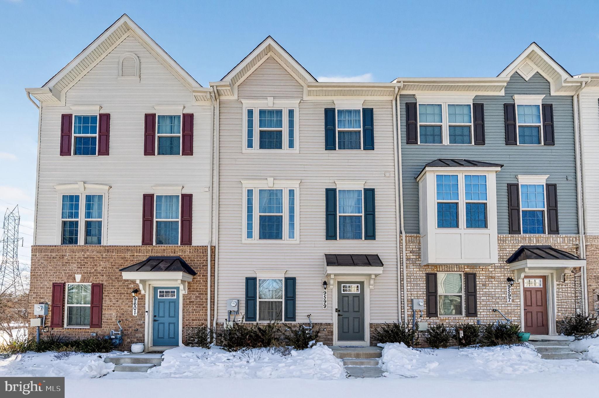The perfect rental property. Welcome to this newly built townhome in the highly sought-after Montgomery Village community.

This beautifully maintained home offers 3 bedrooms, 2 full baths, 1 half bath, a two-car garage, and a private composite deck. The entry level features a spacious recreation room—ideal for a home office, gym, or additional living space—plus generous storage and direct garage access.

The main level boasts a bright, open-concept layout with a large family room, dining area, and a gourmet kitchen complete with an 8-foot island, granite countertops, stainless steel appliances, and ample cabinetry. The kitchen flows seamlessly to the rear deck, perfect for entertaining or relaxing.

Upstairs, the primary suite features tray ceilings, a walk-in closet with custom built-ins, and a spa-inspired bath with double vanities and an oversized shower. Two additional bedrooms, a full hall bath, and a conveniently located washer and dryer complete the upper level.

Enjoy Montgomery Village amenities including pools, parks, trails, and a community center. Ideally located near shopping, dining, and major commuter routes including I-270 and 30min to Washington DC.
