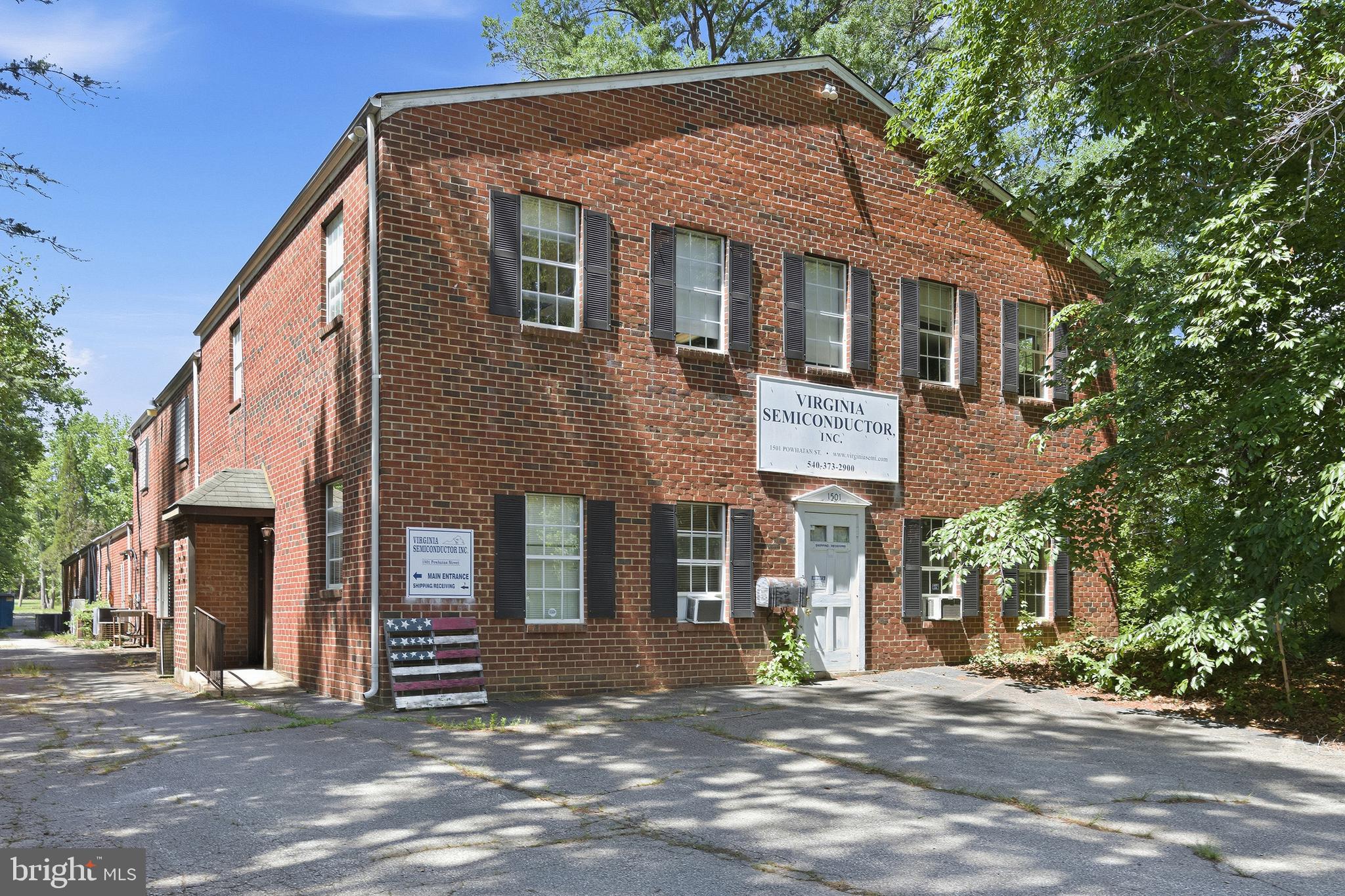 RARE INDUSTRIAL OPPORTUNITY IN THE HEART OF FREDERICKSBURG

Exceptional opportunity to acquire a hard-to-find industrial/commercial property in one of Fredericksburg's most established business corridors. Located at 1501 Powhatan Street, this versatile property offers a unique combination of industrial functionality, strategic location, and redevelopment potential.

Positioned just minutes from downtown Fredericksburg, I-95, Route 1, and major transportation routes, the property provides outstanding accessibility for contractors, service companies, distribution operations, light manufacturing, storage, fleet operations, investors, or owner-users seeking a central Fredericksburg location.

The site features ample outdoor space for equipment, vehicles, materials, and operational needs, while the existing improvements offer flexibility for a variety of industrial and commercial uses. Industrial properties within the City of Fredericksburg are increasingly scarce, making this a rare opportunity for businesses looking to establish or expand their presence in a high-demand market.

Highlights Include:

• Prime Fredericksburg industrial location
• Excellent access to I-95, Route 1, and downtown Fredericksburg
• Flexible industrial/commercial use potential
• Outdoor storage and operational yard capabilities
• Ideal for contractors, trades, service businesses, warehousing, and light industrial users
• Strong investment and redevelopment potential
• Rare opportunity within the City of Fredericksburg

Whether you're an owner-occupant looking for a strategic headquarters location or an investor seeking a valuable industrial asset in a supply-constrained market, 1501 Powhatan Street presents an opportunity that seldom becomes available.