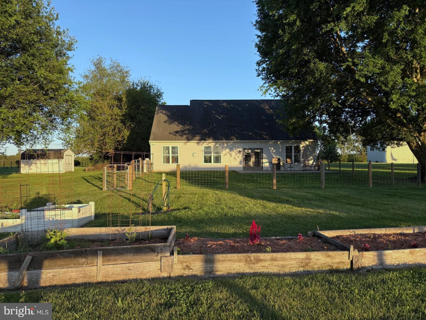 OWN YOUR PIECE OF BEAUTIFUL CULPEPER FARM COUNTRY! This inviting 3BR/2.5BA home offers over 1,900 sq ft of comfortable, open‑concept living surrounded by sweeping views of equestrian farms, barns, hay fields, and cornfields. Enjoy the peace of rural living while staying conveniently close to DC, Fredericksburg, Culpeper, Commonwealth Horse Park, and popular Lake Anna.  A BRAND-NEW ELECTRIC HEAT PUMP was just installed by a top‑rated local company—comes with a transferable warranty for added confidence and efficiency.  Inside, the spacious living room welcomes you with a cozy gas‑log fireplace. The well‑appointed kitchen features a peninsula bar, double oven, separate bread proofer, and gas cooktop—perfect for home chefs. The adjoining dining area opens through French doors to the back patio, creating an effortless indoor‑outdoor flow for relaxing or entertaining.  A large walk‑in pantry and generous laundry room offer exceptional storage. The primary suite includes a walk‑in closet and private bath, while two additional bedrooms share a well‑designed hall bath.  The expansive bonus room over the garage provides endless versatility—ideal for a home office, media room, guest suite, or creative studio.  Outdoors, the large yard features new backyard fencing, abundant garden space, and two storage sheds for tools, equipment, and recreational gear. The setting is serene, scenic, and tailor‑made for unwinding.  Driveway is shared with one other home.