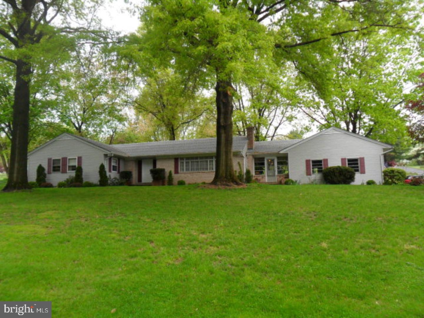 Spacious ranch home on a great corner lot.  Mature landscaping. Established neighborhood. 9x9'6 laundry room.Eat in kitchen, formal living room with fireplace, large dining room overlooking patio and private backyard. Finished lower level with bedroom and full bath. Central air in lower level, wall unit AC on main level.  Mailing Address Continued: Orwigsburg  Amp: 200