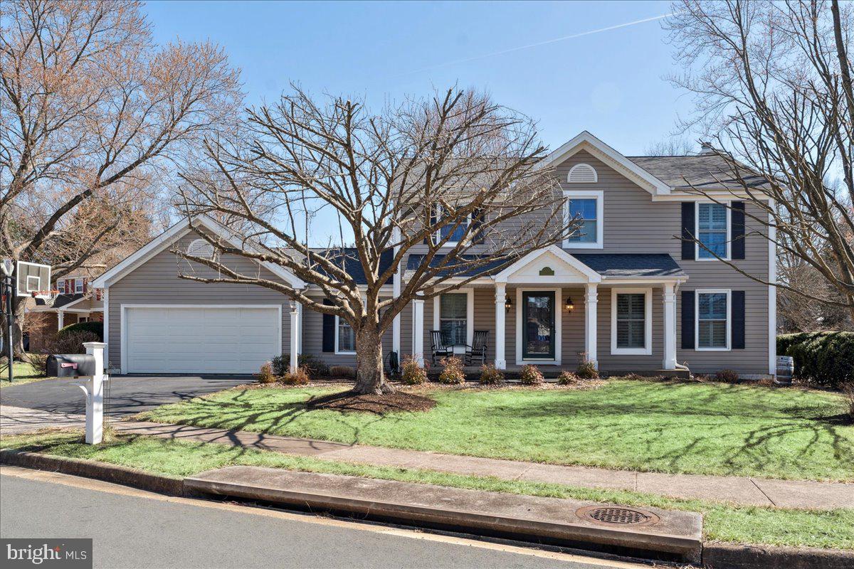 OPEN HOUSE SUNDAY CANCELLED. Welcome to this stunning colonial-style home in the sought-after Hastings Hunt community of Herndon, VA! Nestled on a quiet cul-de-sac, this beautifully maintained property offers 4 bedrooms, 3.5 baths, and 3,200 square feet of comfortable living space.

The main level boasts a flexible bedroom or office, conveniently located next to a powder room with potential for a full bath conversion. The kitchen shines with granite countertops, a center island, and a cozy breakfast nook framed by a charming bay window. Entertain in the formal living and dining rooms or relax in the inviting family room with a fireplace. Step outside to the screened-in porch, enhanced with seasonal windows for year-round enjoyment. Upstairs, you'll find three generously sized bedrooms and two beautifully updated full baths. The lower level is the ultimate entertainment space, featuring a spacious recreation room, built-in bookshelves, a bar area, a full bath, a large laundry room with ample storage, and an unfinished utility room. A fully fenced backyard provides the perfect retreat for pets and outdoor fun. Located in the sought-after Fairfax County School System (Dranesville Elementary, Herndon Middle, and Herndon High), this home is ideally situated for commuters and local adventurers. It is just 11 minutes to the nearest METRO station and close to Rt 7, Rt 28, and the Toll Road. Tysons Corner and I-495 are also within easy reach—minutes to everyday essentials like Giant, Target, and Costco. Enjoy downtown Herndon’s small-town feel with its Farmers Market, Friday Night Live concerts, the W & OD Trail, and beloved local spots like Jimmy’s Old Town Tavern, Aslin Beer Company, and Herndon Bodega.  Don’t miss this exceptional opportunity to own a charming home in a prime Herndon location! IMPT UPDATES: Upper Level Primary Bath 2023, Deck 2023, Dishwasher 2017, Disposal 2017, HVAC 2017,  Garage Door Opener 2017, Water Heater 2015,  Refrigerator 2015, Windows and Roof 2010.