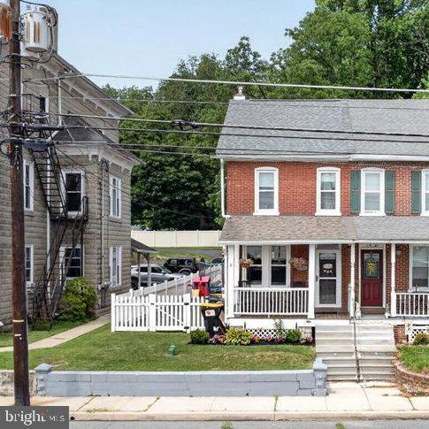Fully updated and well maintained twin in Borough of Bechtelsville, Boyertown School District.  Features three roomy bedrooms, a large full bath on the second floor and a convenient new half bath of the first floor.
Beautiful kitchen and eat in area for a table for four.  The large front room can be a full living space or can be a living room /dining room combo.  The roof was installed in 2024, theheater offers 3 zones for comfort living, the half bath was added in 2021, Vinyl and  Concrete Patio in 2022, Turf yard area was put in 2025.   Enjoy the cost efficiency of your own well water, new pump installed in 2026. schedule your showing now or join us for an open house on Sunday July 19 from 11 to 1.