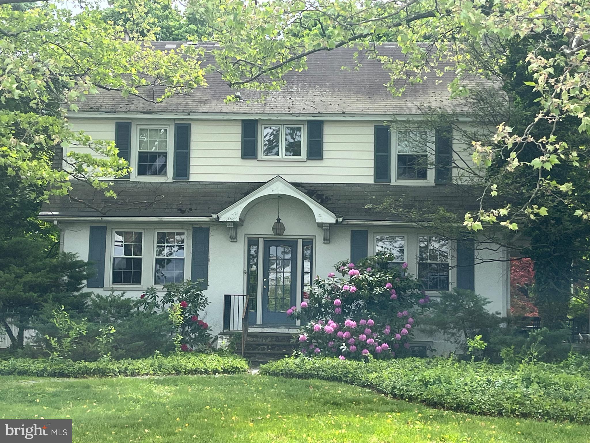 Nestled in sought after Edgewood Village, this charming Colonial blends classic character with thoughtful updates. Hardwood floors run throughout the home, highlighting its timeless appeal and inviting atmosphere. A spacious center hall opens to an oversized living room featuring a fireplace and access to a private side patio, creating a perfect space for both everyday living and entertaining. The cozy dining room offers a beautiful built-in corner cabinet, while elegant French doors add warmth, charm, and separation to both main living spaces.
The updated kitchen is designed with granite counter tops, rich cherry wood cabinetry, and stainless steel appliances. The second floor includes a spacious primary bedroom, two additional well-sized bedrooms, and an updated full bathroom. A floored attic provides valuable extra storage and contains upgraded air conditioning equipment.
The full basement offers excellent storage potential and features a distinctive brick wine rack that adds character to the space. A detached garage completes this unique property, combining functionality with the charm and curb appeal Edgewood Village is known for.