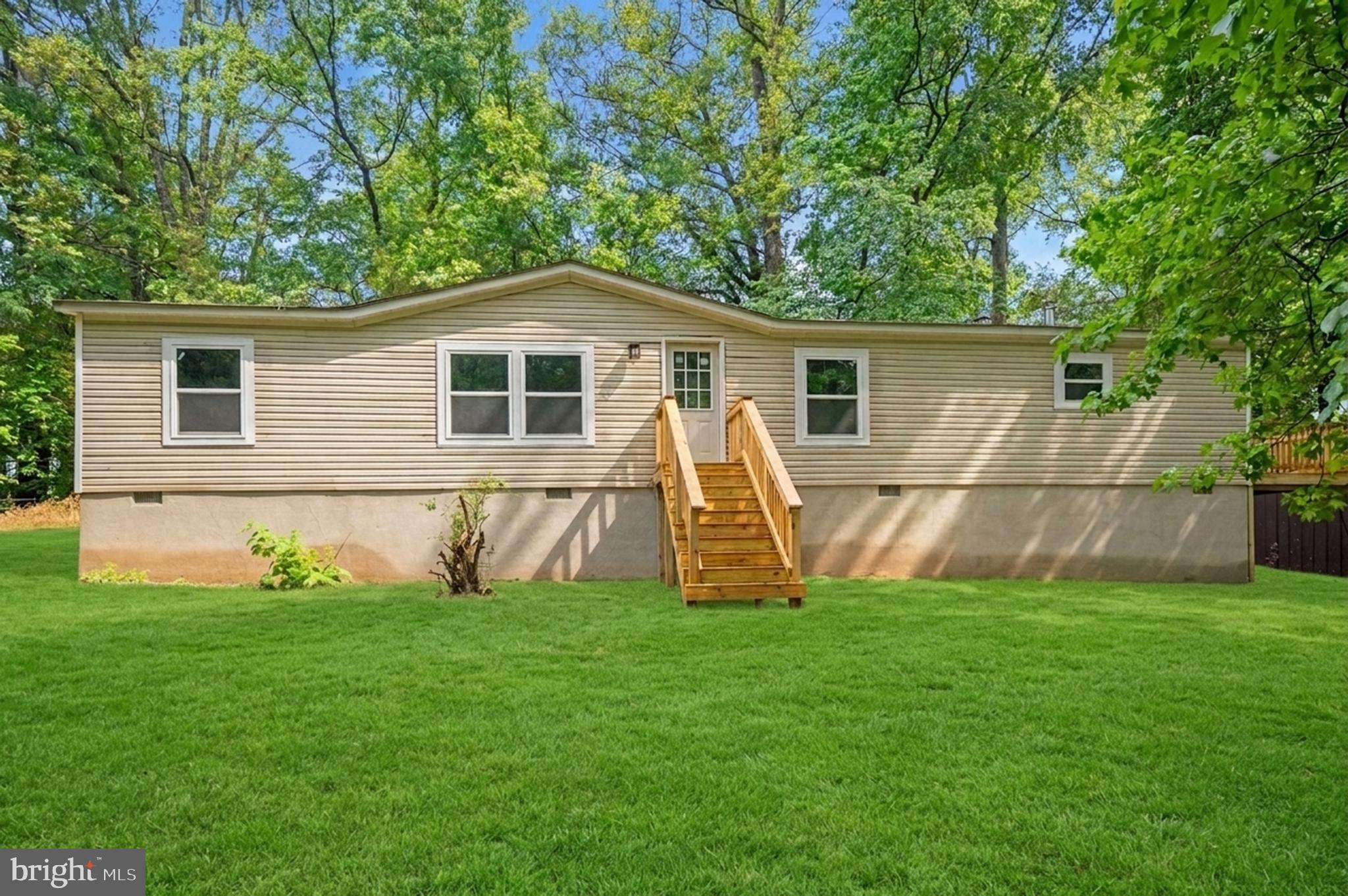 Beautifully fully renovated 3 bedroom double wide manufactured home offering 1512 square feet of comfortable living space nestled on just over 6 acres in Louisa County. This move in ready home has been thoughtfully updated throughout. Enjoy the peace and privacy of country living with plenty of room to spread out. Schedule your showing today before this one is gone.