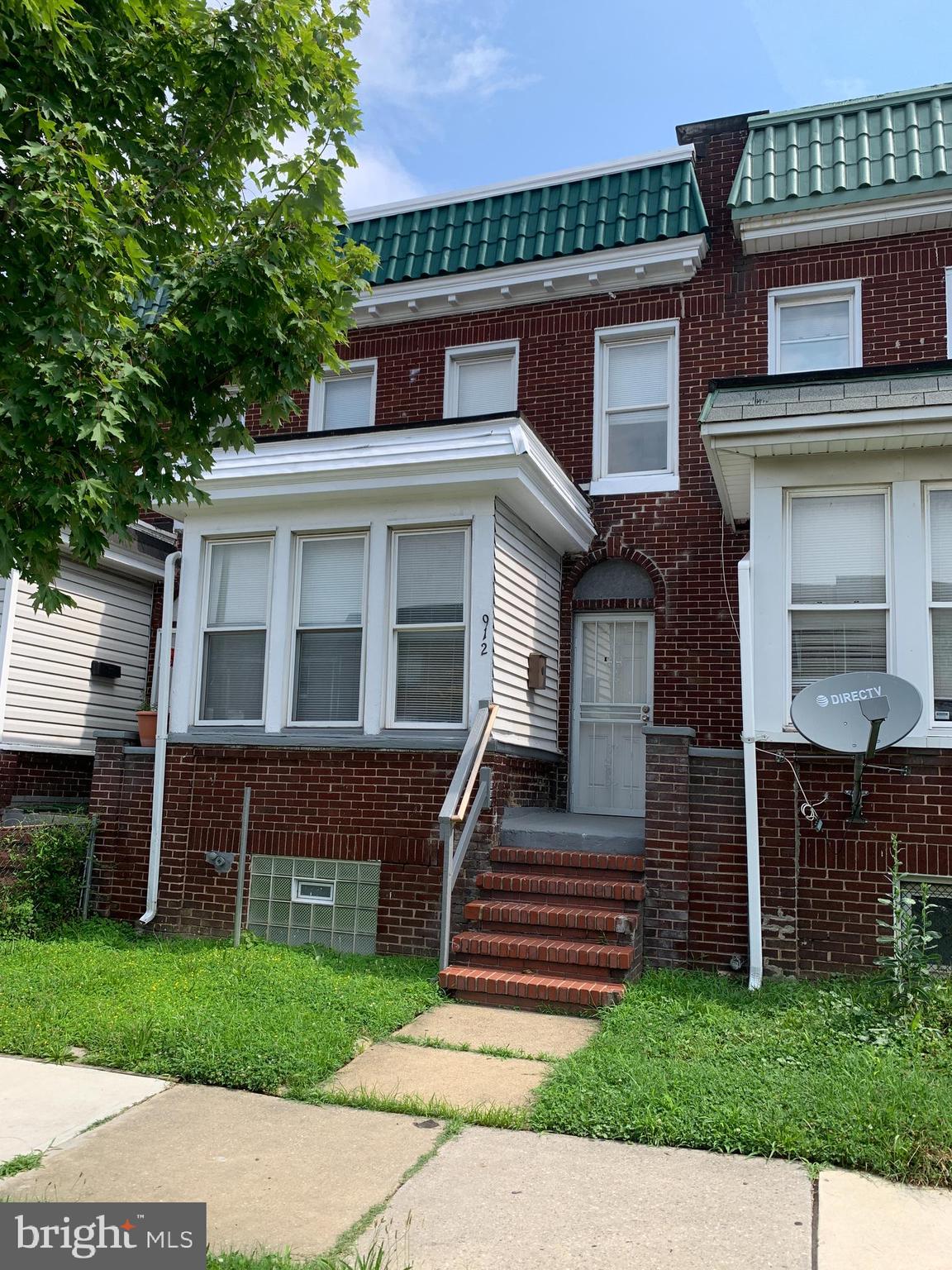 Excellent addition to your investment portfolio or for a homeowner! This 1920 brick townhouse features 3 bedrooms and 2 full bathrooms and a full basement. Perfect opportunity for a  high-yield buy-and-hold rental property in Baltimore City. Being sold strictly as-is—bring your cash buyers and contractors to unlock this property's true equity potential!"