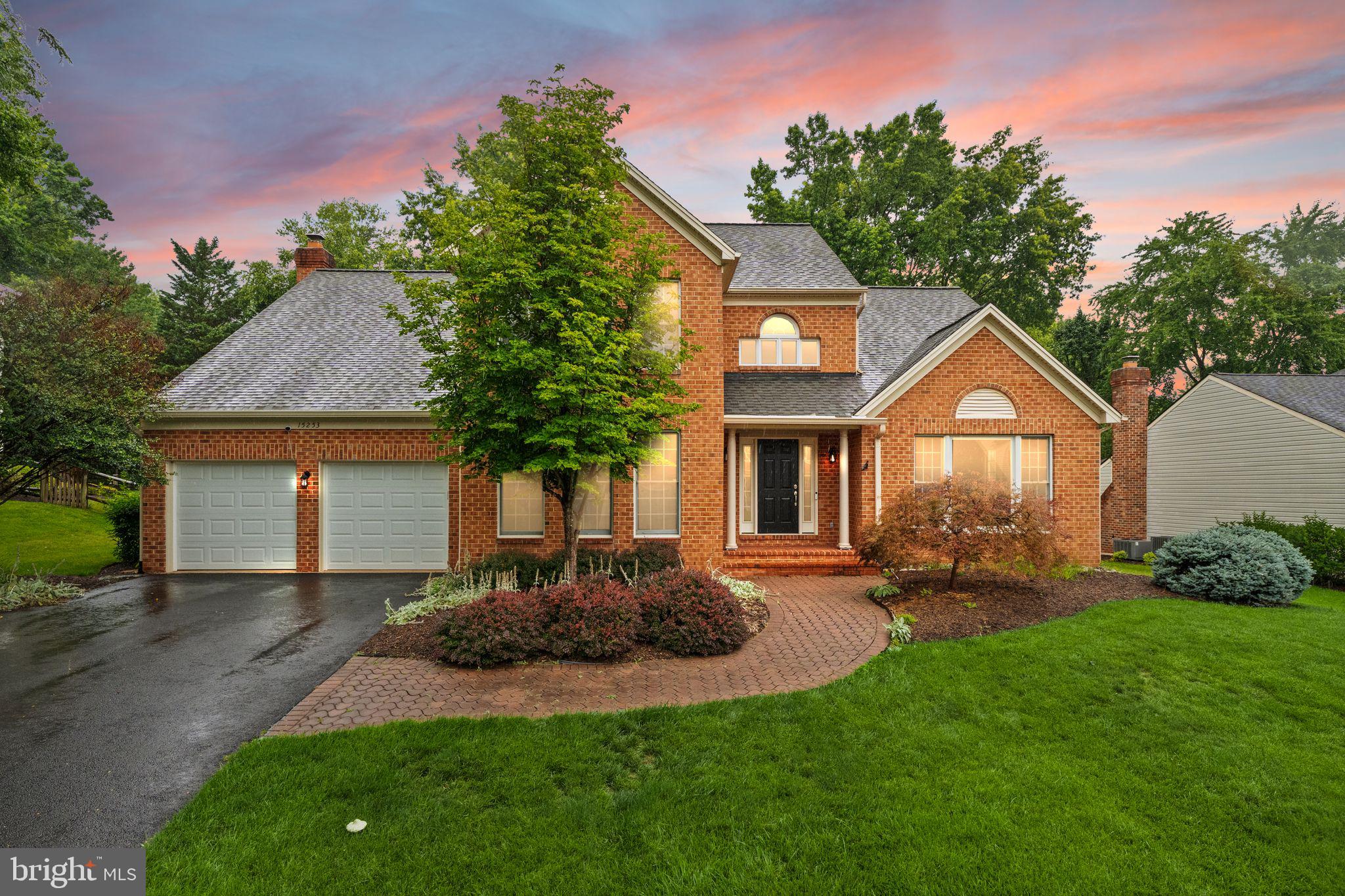 Welcome to this beautiful and very structurally upgraded home in Virginia Run!  Nestled in one of Centreville's most sought-after neighborhoods, this property spans over 4400 total square feet with 4 bedrooms and 3 full bathrooms, all on a fantastic near 1/3 acre lot.  As you pull up you'll immediately notice this home's curb appeal - clean brick, fresh landscaping, and an elegant entryway welcome you into this property. You'll enter into an impressive two-story foyer highlighted by custom paintwork, and instantly feel the spaciousness of the recently painted main level. To your left you'll notice a large office that can easily be used as a guest bedroom at a moment's notice because the Murphy bed conveys!  Even better, the bathroom here is a full one so you can truly have a proper guest suite if desired. The eat-in kitchen features so much cabinet and countertop space, roll-out cabinet drawers, stainless steel appliances, granite countertops, and a lovely tile floor!  It flows right into a spacious and well-lit main living area equipped with a brick gas fireplace, bay window, and layout offering many possibilities for furniture setup!  You'll also find a laundry room with built-in cabinetry that connects right to your two-car garage.  This level also boasts a formal dining room complete with chair rail, crown moulding, and a new light fixture, plus a large formal sitting/living room with a vaulted ceiling that could easily be used as a reading/relaxing room, second office, playroom, and more!  Upstairs you'll find 4 extremely spacious bedrooms and 2 full bathrooms, including a primary suite with two closets, plenty of natural light, and a primary bathroom complete with an updated and custom oversized vanity, standup shower, and soaking tub. The lower level is home to a basement with a large and open recreation space, plus plenty of options for storage in the form of closets and general unfinished space.  Plus a rough-in for a full bathroom too!  You're also able to walk UP to your tranquil backyard that's equipped with a spacious deck, lovely green space, mature trees, and excellent drainage!  With over $100,000 in recent upgrades, the complete list includes fresh paint throughout most rooms (2025), light fixtures (2025), Carrier thermostat on main (2025), laundry room sink (2025), all new carpet (2024), front door and entryway windows (2024), kitchen faucet (2024), upstairs Carrier air handler and ductwork (2023), both HVAC UV light purifiers (2023), high-end insulated garage doors with Smart features (2023), SS dishwasher (2023), granite countertops (2023), outdoor light fixtures (2023), new washer and dryer (2023), new attic insulation (2023), ADT security sensors and CO detectors (2023), stainless steel fridge (2023), radon mitigation system (2023), new fence (2023), HVAC Carrier air compressor upstairs (2021), water heater (2019), lawn irrigation system, and fresh landscaping.  The icing on the cake is the location - while you're tucked away in the gorgeous Virginia Run neighborhood, you're just minutes from major commuter routes like I-66 and Route 29, and will easy access to all of the shopping and restaurants that Centreville and all of Fairfax County has to offer.  This home truly has so much to offer so be sure to come see it for yourself!