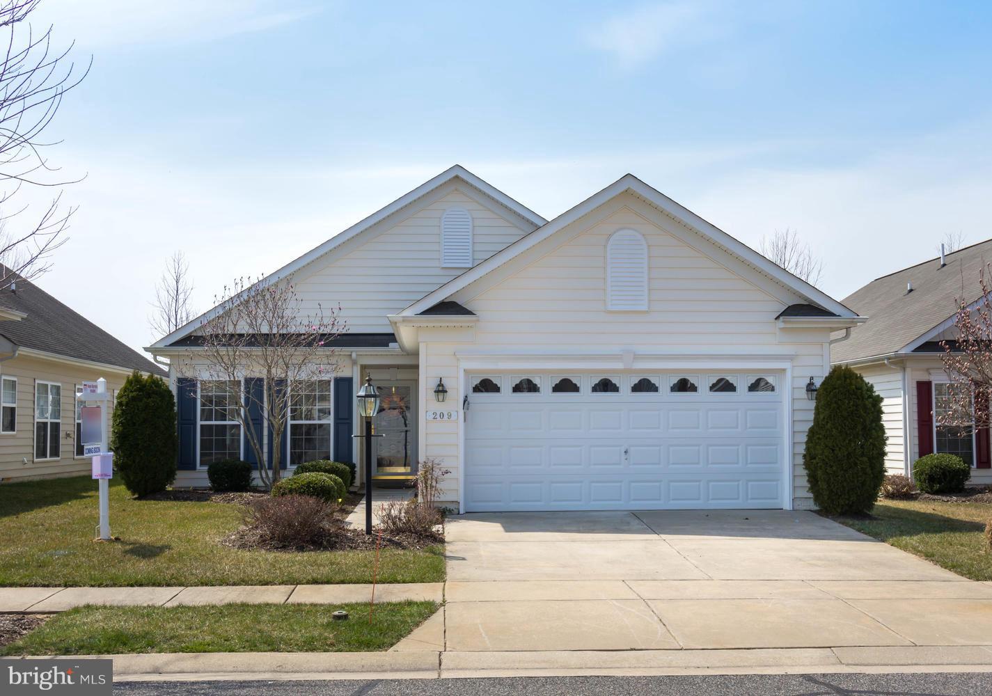 Just Reduced...One level living in this home featuring 3 Bedrooms and 2 Full Baths.  This Bach model in the 55+ community of Symphony Village of Centerville has newly installed carpet and is move in ready.  Symphony Village offers many amenities such as indoor and outdoor pools, tennis courts, bocce courts, putting green, club house, fitness center, card and billiard rooms and even a lounge.