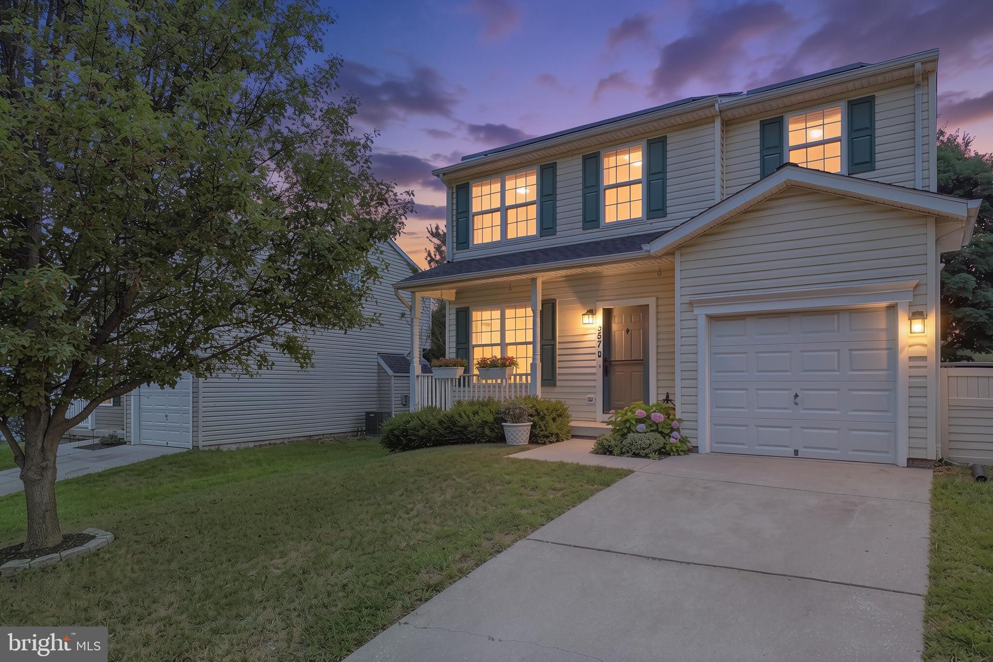 Welcome to this beautifully updated home in the highly desirable Westminster Highlands community, where comfort, style, and functionality come together seamlessly. Offering 3 bedrooms, 2.5 baths, and a thoughtfully designed layout, this move-in ready home is designed to fit today’s lifestyle.

The main level features durable luxury laminate flooring, a dedicated home office, a convenient powder room, and an inviting open-concept layout ideal for both everyday living and entertaining. The spacious kitchen offers stainless steel appliances, ample cabinetry, and flows effortlessly into the dining area with a bright bay window and the warm, welcoming family room.

Upstairs, retreat to the spacious primary suite featuring a walk-in closet and private bath with a soaking tub, separate shower, and dual vanity. Two additional bedrooms and a full hall bath complete the upper level. The unfinished walk-out basement offers incredible potential with a bathroom rough-in, laundry area, and abundant storage.

Step outside to one of the home’s standout features: an expansive fully fenced backyard offering endless possibilities for outdoor living. Whether relaxing, entertaining, gardening, or enjoying time with pets, this private outdoor space delivers. The custom paver patio with built-in fire pit creates the perfect setting for cozy evenings and memorable gatherings.

Major updates provide peace of mind, including a new architectural shingle roof (2020), HVAC system (2021), updated flooring, newer kitchen appliances, and carpet. Conveniently located near shopping, dining, parks, schools, and commuter routes, this beautifully maintained home is ready to impress.