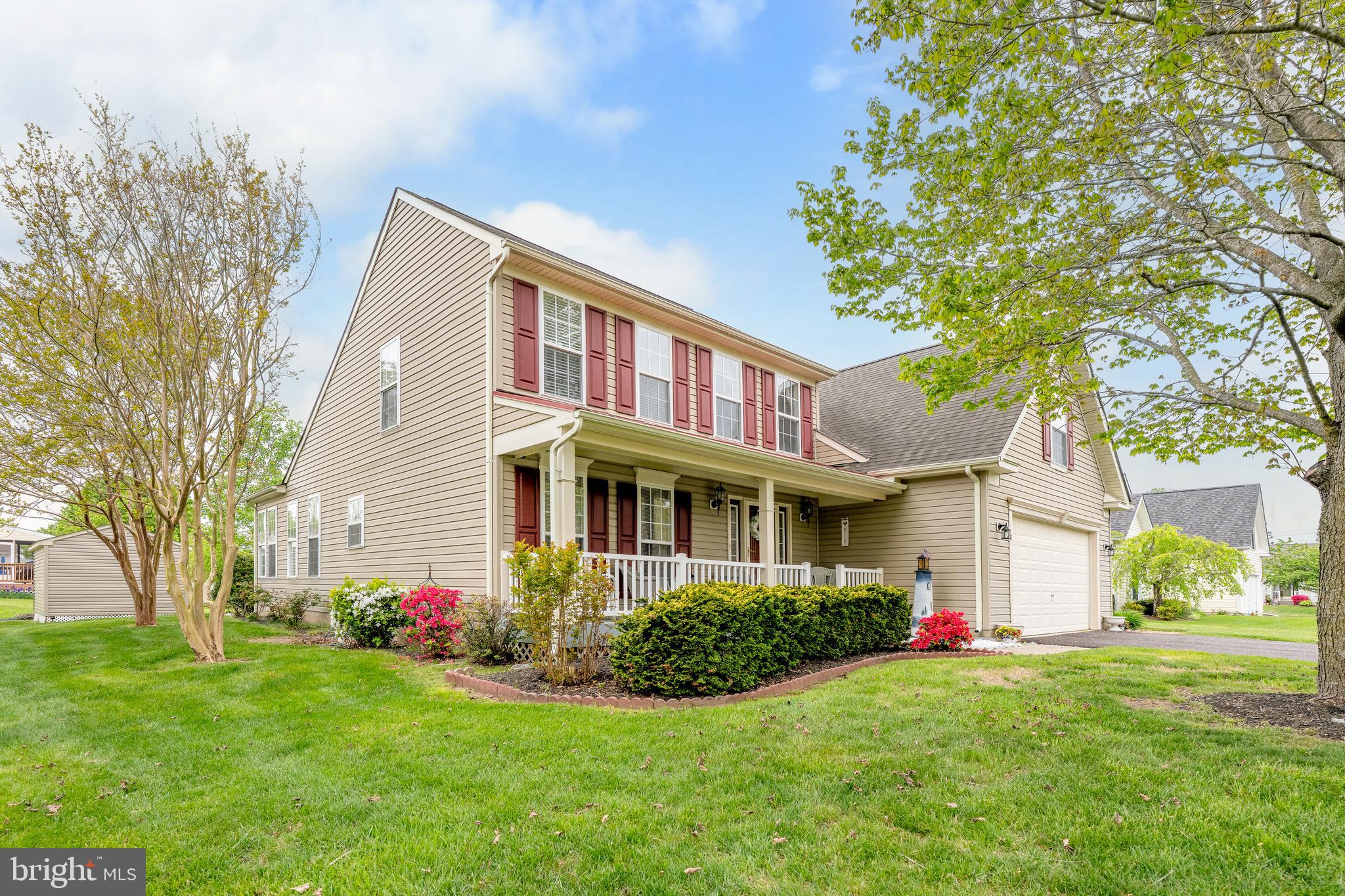 Nestled in the sought-after Chapel Green community, this beautifully maintained home offers approximately 2,120 square feet of thoughtfully designed living space, blending comfort, functionality, and style.

This spacious home features a desirable first-floor primary suite, along with a convenient powder room on the main level. The heart of the home is the open and inviting great room, enhanced by a 4-foot extension, hardwood flooring, and a cozy gas fireplace—perfect for relaxing or entertaining. A bright sunroom adds additional living space and natural light, creating the perfect spot to unwind.

The kitchen is both practical and inviting, complete with a pantry and easy access to the formal dining room, offering flexibility for both everyday living and special gatherings.

Upstairs, you’ll find generously sized secondary bedrooms, including one with a walk-in closet, as well as a bonus room above the garage that offers excellent potential to be finished as a 4th bedroom, home office, or flex space. On either side of the bonus room there is access to floored storage space in the attic, adding even more convenience!

Step outside to enjoy the impressive 16x19 deck, ideal for outdoor dining or relaxing while overlooking the peaceful setting.  For those hot summer days, the retractable awning can be opened to offer some shade. The home also features a unique custom mural in the garage, adding a personal and artistic touch.

Located in Chapel Green, residents enjoy access to community amenities including a pool, clubhouse, and recreational courts, all while being conveniently close to shopping, dining, and area attractions.

This home offers the perfect combination of space, thoughtful upgrades, and future potential—don’t miss your opportunity to make it yours!