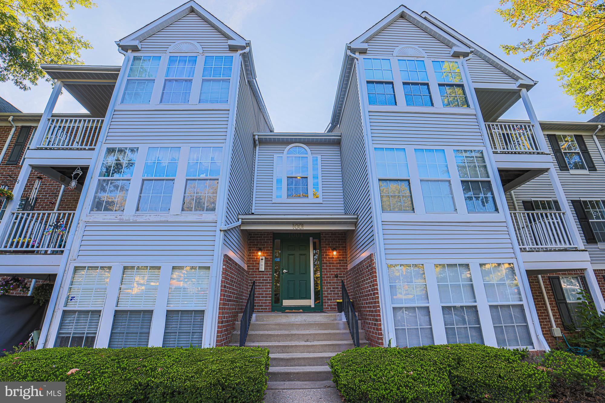 Fully Remodeled 2 Bedroom, 2 Full Bath,  FIRST FLOOR Condo in Desirable Brentwood Manor.     Spacious Open Floor Plan with Sunroom,  Large Living Room/ Family Room and Breakfast Bar.   This home has all new flooring,  Brand New Rheem HVAC 2023,   The Kitchen was remodeled in 2020 with Stainless Steel Appliances, Tile Backsplash and Quartz Countertops.  The primary bedroom has a walk in closet and private en suite bath that was remodeled in 2020.  The second full bath was remodeled in 2023.   Laundry Room with Washer and Dryer(2020) in unit and extra storage.  Home is freshly painted throughout and has all new blinds.   This FIRST FLOOR UNIT is a huge plus and can be entered through the private patio door without using any stairs.   This is a secure building in a quiet neighborhood.    Located in the Fallston School district and close to shopping and restaurants.