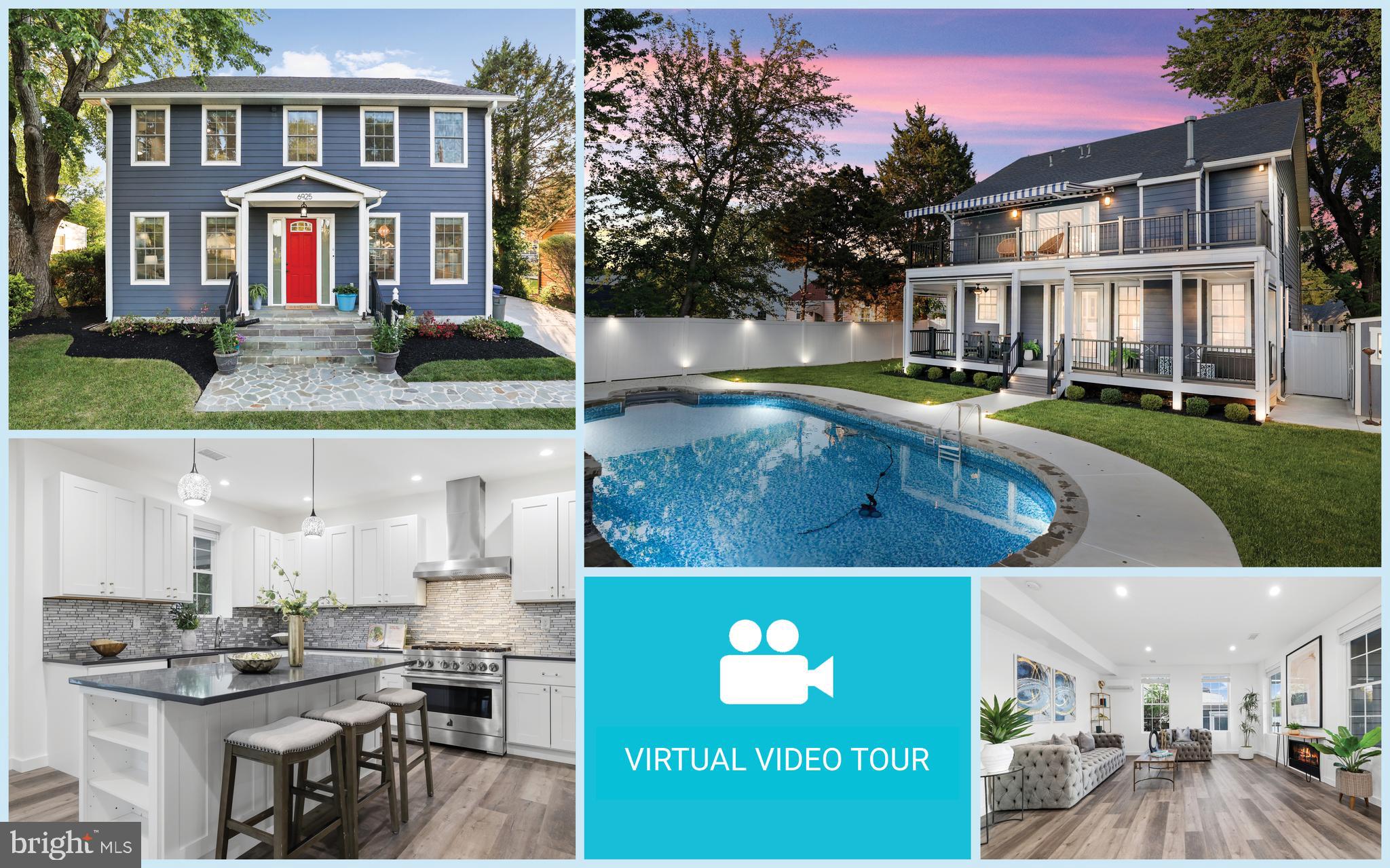 Enjoy resort-style living in this stunning, like-new 4-bedroom, 2.5-bath, three-level home featuring a private saltwater POOL — a true luxury and rare find in Falls Church!
Completely remodeled in 2023, this beautiful home showcases luxury vinyl plank flooring, recessed lighting, abundant windows and sophisticated modern finishes throughout all three finished levels. Sunlight pours into the elegant dining room, where walls of windows and a striking designer chandelier create a bright and inviting atmosphere ideal for hosting gatherings. Just across the hall, the formal living room offers a seamless flow for entertaining and comfortable everyday living.
The heart of the home is the impressive gourmet kitchen featuring a large center island with bar seating, pendant lighting, abundant white cabinetry, tile backsplash, wine cooler, stainless steel appliances, and modern finishes that blend style and functionality. The spacious family room is equally inviting with a cozy gas fireplace, expansive windows overlooking the backyard oasis, and direct access to the screened deck, creating the perfect indoor-outdoor connection.
Upstairs, the luxurious primary suite serves as a private retreat complete with two walk-in closets, a beautifully renovated spa-inspired en suite bath with rainfall shower and oversized vanity, and private access to an oversized balcony with retractable awning overlooking the pool and backyard. Three additional generously sized bedrooms, a beautifully updated hallway bath with double vanity, and a conveniently located laundry room complete the upper level.
A flexible loft area provides endless possibilities for a home office, lounge, fitness space, playroom, or future expansion tailored to your lifestyle needs.
Step outside and experience your own private backyard retreat featuring a custom-built saltwater pool with waterfall, screened deck with retractable screens, spacious patio, and beautifully designed outdoor spaces ideal for relaxing, entertaining, or enjoying summer evenings at home.
Additional highlights include abundant storage throughout, a custom-built backyard shed, private driveway parking, plentiful street parking, and exceptional attention to detail throughout the entire renovation. Easy access to Arlington, City of Falls Church, Alexandria, Washington DC and Inova Fairfax Hospital (2 mi). Fantastic location inside the beltway, close to shopping and dining at vibrant Mosaic District, Tysons Corner and Seven Corner about 0.5 mi. Commuter's dream - near Dunn Loring Metro, East Falls Church Metro and major commuter routes: I-495, I-66, I-395, Rt. 50 and Rt. 29. Close to multiple parks and activities including Jefferson Village Park, Tyler Park, Tuckahoe Park, Providence Rec Center, Thomas Jefferson Library and local farmer's markets. Truly move-in ready and priced to impress, this home combines luxury, comfort, and an unbeatable location in one exceptional package.