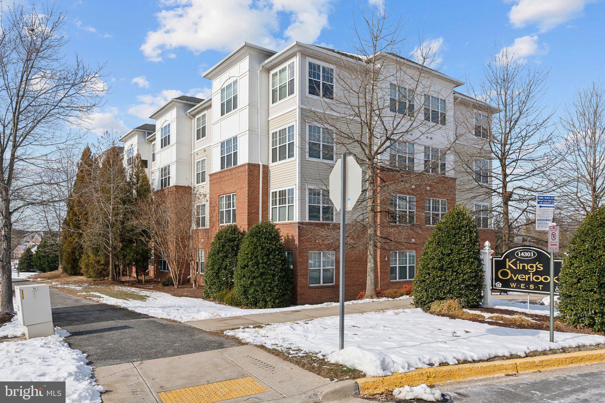 MPDU Unit – One owner must be 55+, no residents under 19 permitted. Income restrictions have been lifted, and buyers don’t have to be first-time Maryland homebuyers, but buyers may not own another property at settlement.

Rare opportunity to own this well-kept, open-concept, 2-bedroom, 2-bathroom living design, filled with natural light on 2nd-floor. Freshly painted throughout and move-in ready in sought-after Kings Overlook 55+ community! This spacious elevator condo boasts large windows that flood the space with natural light. The kitchen offers 42-inch maple cabinetry, a generous island with breakfast bar, and ample counter space. The primary bedroom suite offers dual closets, including a walk-in, and an en-suite bath. A spacious second bedroom is conveniently found next to a full bath with shower. More unit highlights include an in-unit washer and dryer, peaceful view, and controlled access building. 

Enjoy a well-maintained building in an amenity-rich community featuring a beautiful pool, clubhouse, library, fitness center, party room, and elevator access. Conveniently located minutes from shopping, dining, and major commuter routes like I-270, Route 118, and 355. Cash or conventional financing only – not FHA-approved. Schedule your showing today!