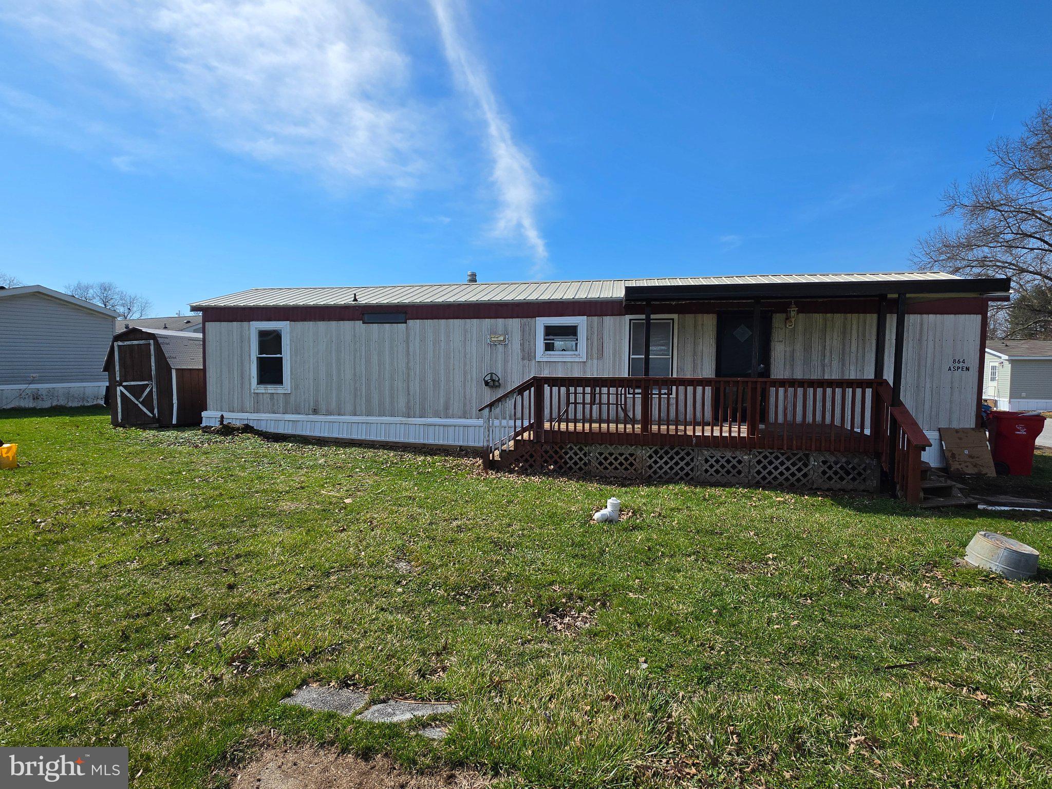 Completely renovated 2-bedroom, 1-bath single-wide mobile home in Spring City, located in the OJR School District. This newly renovated, move-in ready home features a brand-new roof, new heater, new flooring throughout, and a beautifully updated kitchen with granite countertops and stainless steel appliances. Front and back entry, bright bedrooms, and laundry hookup add to the convenience. Enjoy the covered front porch, storage shed, and use of the vacant lot in front for added outdoor space. A great opportunity for affordable, updated living.