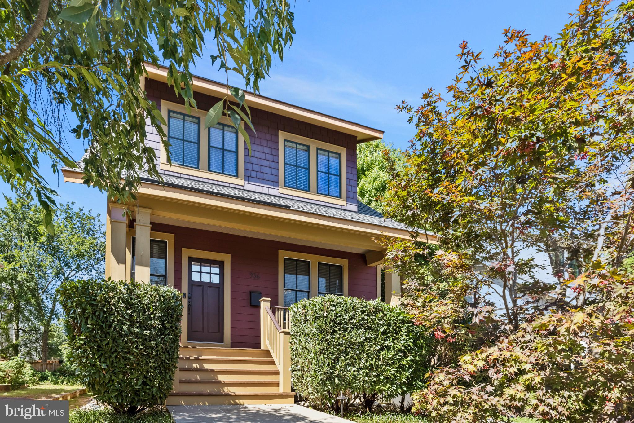 Welcome to 936 N Danville Street, a  beautiful Craftsman style single family home in Arlington's Clarendon neighborhood -- and just 7 blocks from the Clarendon Metro! Built in 2009, this 4 Bedroom, 3.5 Bath home has almost 3,000 finished square feet over 3 levels. Three large bedrooms upstairs and one on the lower level give you ample space, and the Main Floor has a huge open Great Room adjacent to the Kitchen, as well as a Formal Dining Room. Work from home space can easily be carved out in many places in the home, including in a cozy little niche on the Main Level.  You'll find hardwood floors throughout the Main and Upper levels and nice carpet on the Lower level.  The Gourmet Kitchen has beautiful hardwood cabinets and high-end stainless steel appliances: a Subzero refrigerator/freezer, 6-burner Wolf range and hood, and  an Asko dishwasher. Wainscoting surrounds the fireplace in Great Room, and the windows throughout the home have beautiful window coverings, including some stylish curtains that are insulated, room darkening, and filter sound.  You'll find neutral paint and recessed lighting throughout much of the home, as well as luxury bathrooms with lovely tile. The Primary ensuite Bath has double sinks, large tiled shower with rainfall shower head, and a frameless glass shower door. The Primary Bedroom Walk In Closet and one of the Secondary Bedroom Walk in Closets are outfitted with custom shelving and drawers. UV filters were added to both HVAC units, and the lower level unit also has a humidifier. Other features include a security system, Ring doorbell, updated smoke detectors, and an Ecobee programmable thermostat. You'll love relaxing on the front porch, back deck, or covered patio off the walk-out lower level. Current owners also added a lovely concrete and paver driveway, walkway to the front steps, and outdoor lighting. The front porch lights are Philips Hue LEDs and include the Philips Hue bridge to connect to a smart phone, allowing you to change the porch light color. The owner's Home Warranty with SUPER conveys to the new owner and offers coverage until early-mid July 2023. This home is in great condition and move-in ready.  Conveyances and Information to Make an Offer are uploaded to the Documents section. Be sure to check out the video linked above as well.