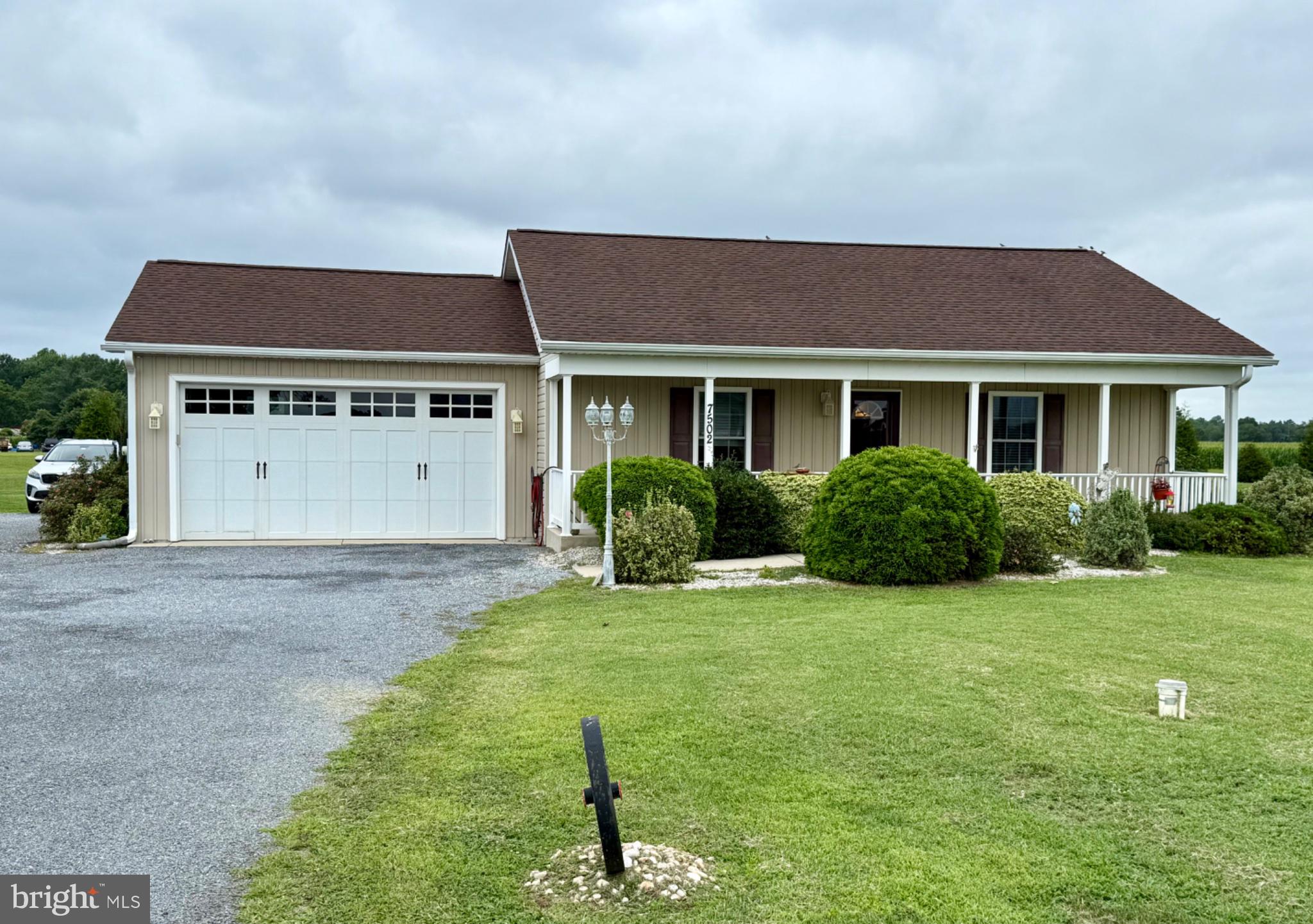 Coming Soon!! Charming ranch with 2 Bedrooms and 2 baths. Open floor plan with LR, DR, and Kitchen. built in 2014, this home is in excellent condition; a low mileage, well maintained home. Large garage with ample storage.  New windows in 2024.  Conditioned crawlspace. Deep lot located on the outskirts of Milford with easy access to both Rt1 and US113 via Johnson Rd.