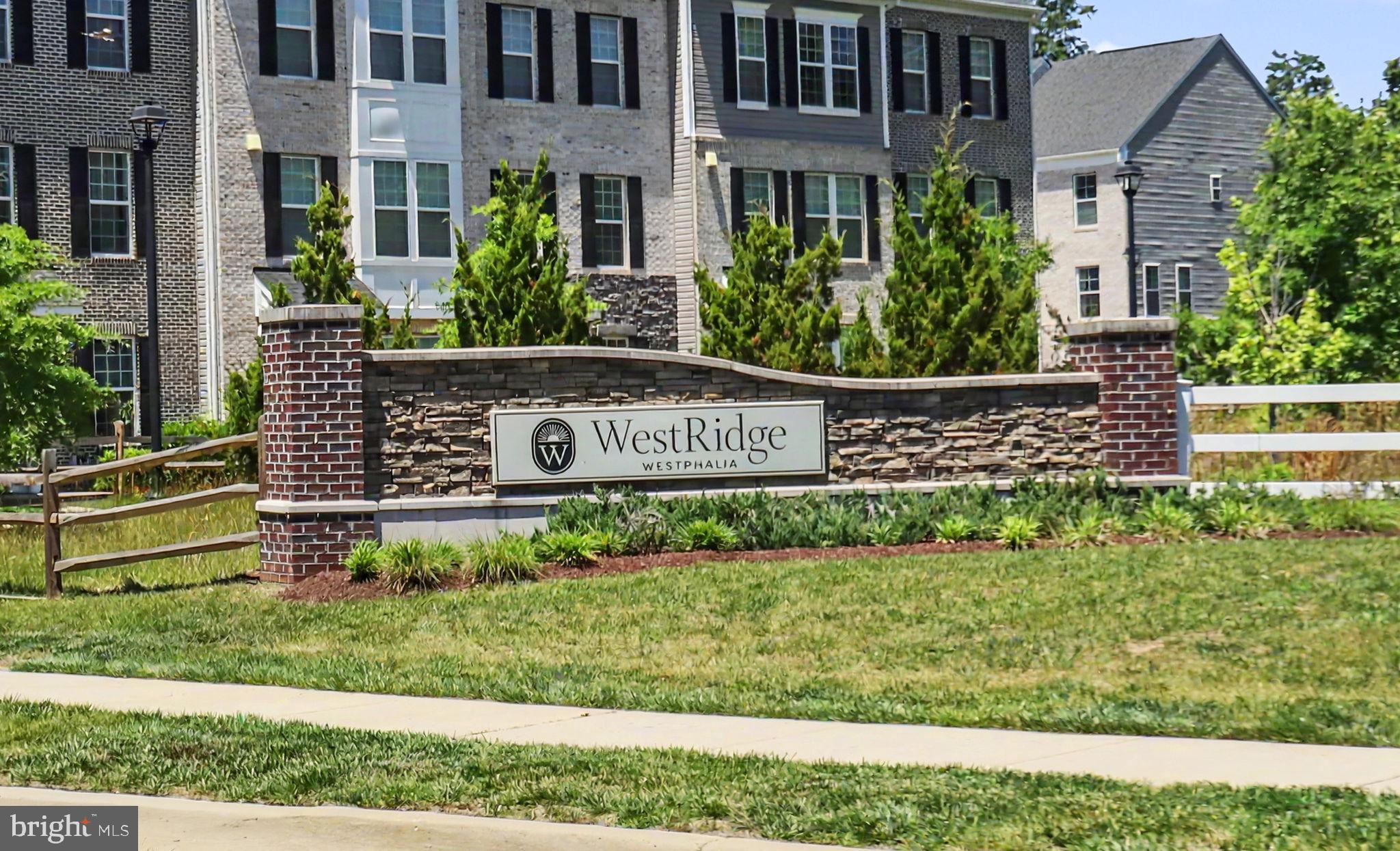 WESTRIDGE AT WESTPHALIA - Residential