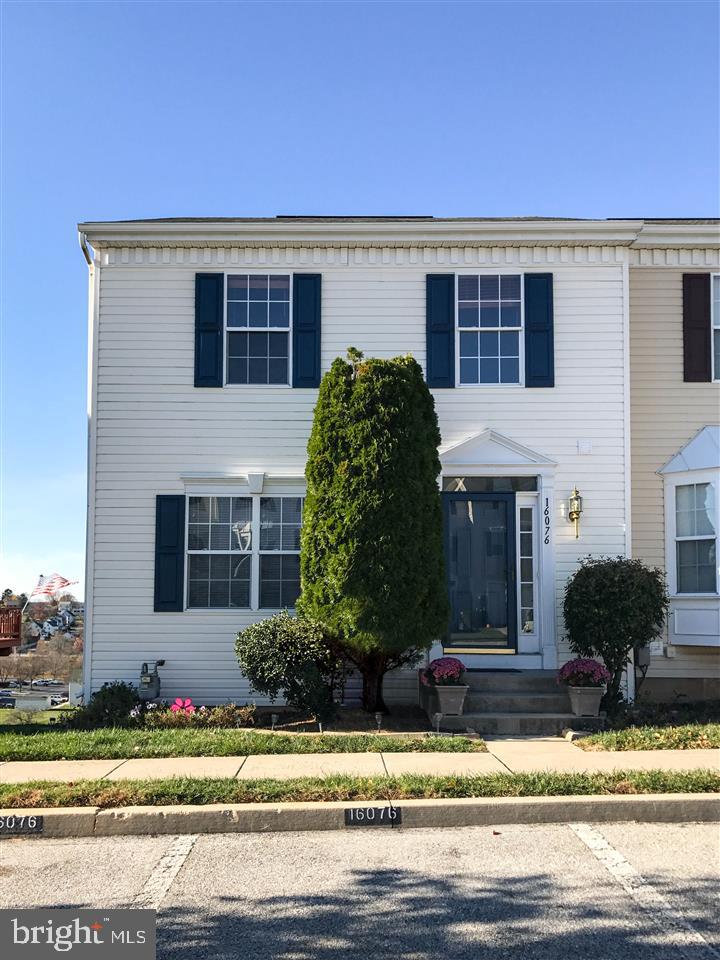 Cheerful end unit townhome offers open concept layout w/ hardwood entry, new carpet thruout, neutral decor, Large Living/Dining combo & eat-in Kitchen w/ island, dining area & nice deck w/ great views! Generous MBR suite has full BA & walk-in closet. Finished walk-out LL includes big Family Rm, gas fireplace, ample utility room w/ storage. Conveniently close to shopping, dining & schools, minutes to I-83 & PA/MD Line. Ready for quick occupancy!