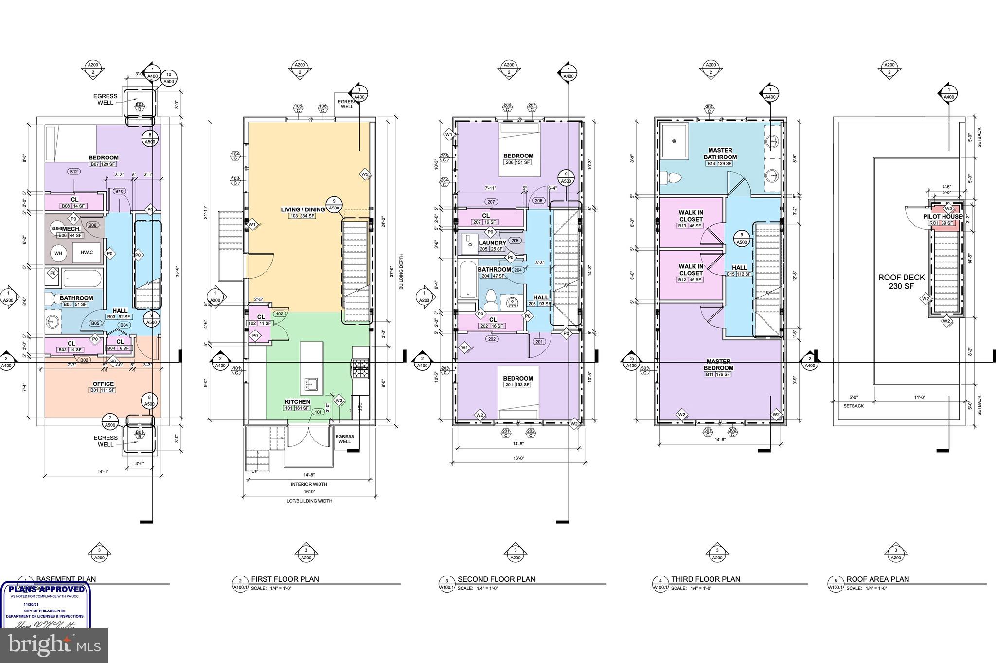 ATTENTION Builders, Investors AND Developers!!! 1920 W Norris Street is a  CORNER  Massive 16 X 70 parcel. Comes with plans for 3 Story Single Family Home. Great development opportunity!!!
