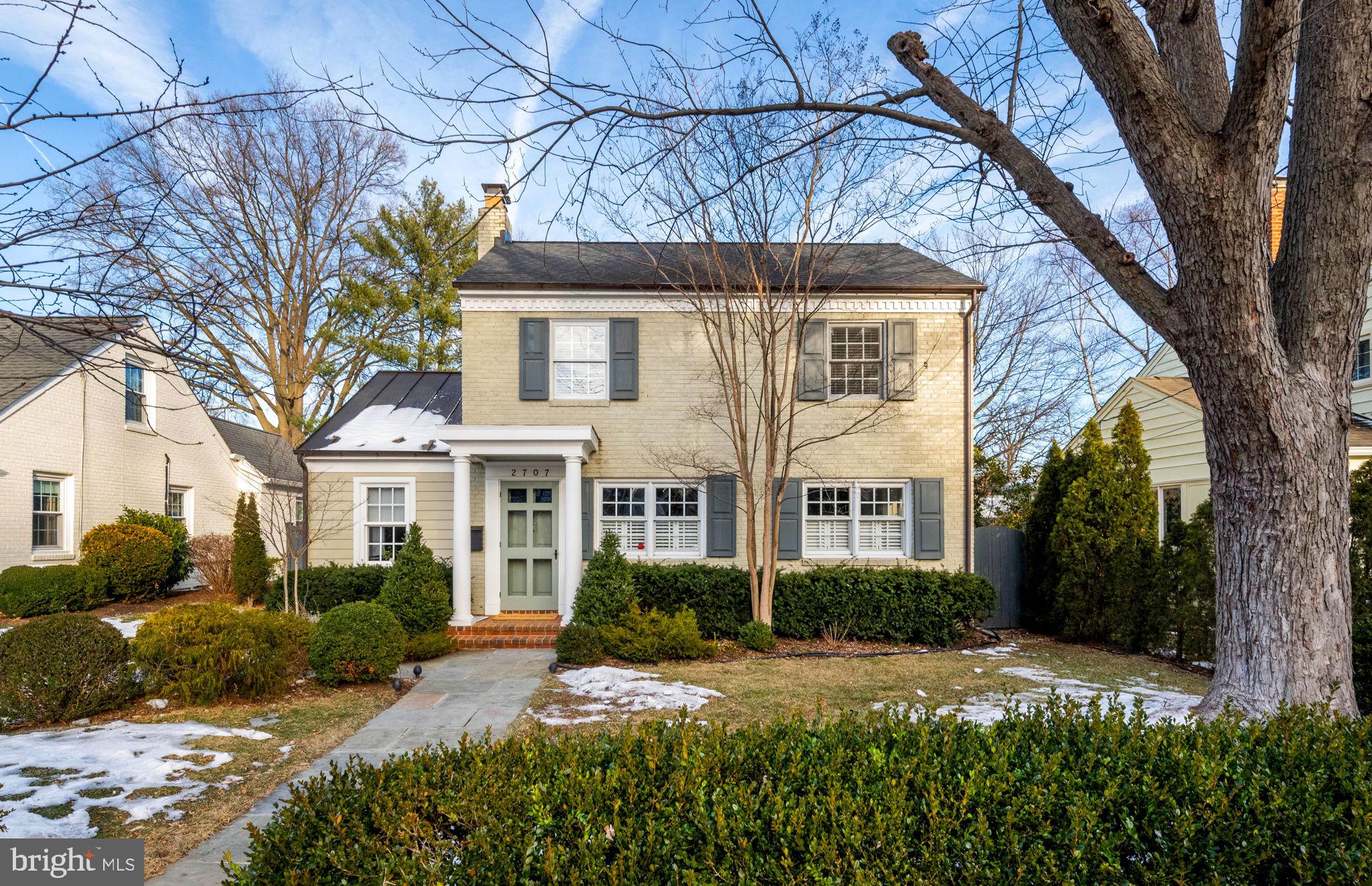 Welcome to 2707 Davis Avenue, a beautifully expanded single-family home in the heart of the highly desirable Braddock Heights neighborhood . Thoughtfully upgraded and meticulously cared for, this property combines timeless finishes with modern conveniences to create a home that is as functional as it is stunning.

Drawing inspiration from Europe and Old Town, the interior finish of the home reflects an elevated aesthetic, both inside and out. From the paver driveway and copper roofing to Baldwin solid brass hardware on every door, Farrow & Ball paint and the highest quality plumbing fixtures, every detail has been carefully chosen. 

The gourmet kitchen is both stylish and functional, with honed granite countertops, Perrin & Rowe faucet, professional grade Wolf range with vented exhaust hood, and a beautiful backsplash made with handmade tiles from Sonoma. The solid maple and oak cabinetry offer details such as Baldwin hardware and pull outs in the upper and lower cabinets, while the adjacent closet, breakfast room bench, and walk-in pantry offer surplus storage. 

The family room with built-in cabinetry is bathed in natural light, thanks to double French doors that open onto the covered back patio. And the breakfast room is the perfect spot to enjoy family meals, morning coffee, or a cozy weekend brunch. 

For more formal gatherings, you can display your favorite glassware on the dining room shelves and use the lower cabinets for sideboard storage, keeping everything organized and within reach. The cozy living room is the perfect place to unwind, featuring a wood-burning fireplace for chilly evenings. Plus, with an adjacent half bathroom and a dedicated office space, you’ve got the ideal work-from-home setup.

For music lovers, there’s a hard-wired JBL speaker system on the main floor and back patio, and the home also features WiFi-enabled smart controls for the two-zone heating/cooling system (2024 & 2017) and the irrigation system. 

Upstairs, you’ll find four bedrooms and two full bathrooms. The primary suite is absolutely spectacular—with vaulted ceilings and a cozy sitting area, it feels like your own private retreat. The dreamy Elfa walk-in closet keeps everything beautifully organized, and the stunning en-suite bathroom (updated in 2022) is pure luxury. Featuring dual sinks, Perrin & Rowe and Rohl fixtures, a relaxing soaker tub, and a skylit shower, every detail was designed for comfort and style. The gorgeous Spanish wall tiles and Italian floor tiles add the finishing touch.

The three additional bedrooms provide plenty of space for everyone, and the hall bathroom—just like the half bath—has been beautifully updated with Restoration Hardware finishes for a stylish, polished look.

Downstairs, the lower level features a laundry room - roughed in for a half bath - and a rec room, offering a great bonus space for a playroom, home gym, gaming space, or cozy movie nights. 

Outside, the home is just as lovely. The copper roof and gutters on the sunroom add timeless charm, while the stone walkway and stacked stone wall add to the curb appeal. The professionally landscaped yard is truly a highlight, with full, mature plantings that make the outdoor spaces absolutely gorgeous in the spring and summer (see photos!). An in-ground irrigation system (2017) keeps everything looking its best with minimal effort.

Nestled in a wonderful neighborhood, you’ll enjoy a sense of community while also being just 12 minutes from Georgetown and a short drive to Del Ray’s fantastic restaurants and local shops. With multiple grocery stores nearby and quick access to everything D.C. has to offer, the convenience is hard to beat. You’re within walking distance to George Mason Elementary School and if you love Halloween, you’re in for a treat—this neighborhood goes all out! Expect plenty of trick-or-treaters and a festive atmosphere every year.

Please join us at one of our open houses to see this exceptional home!