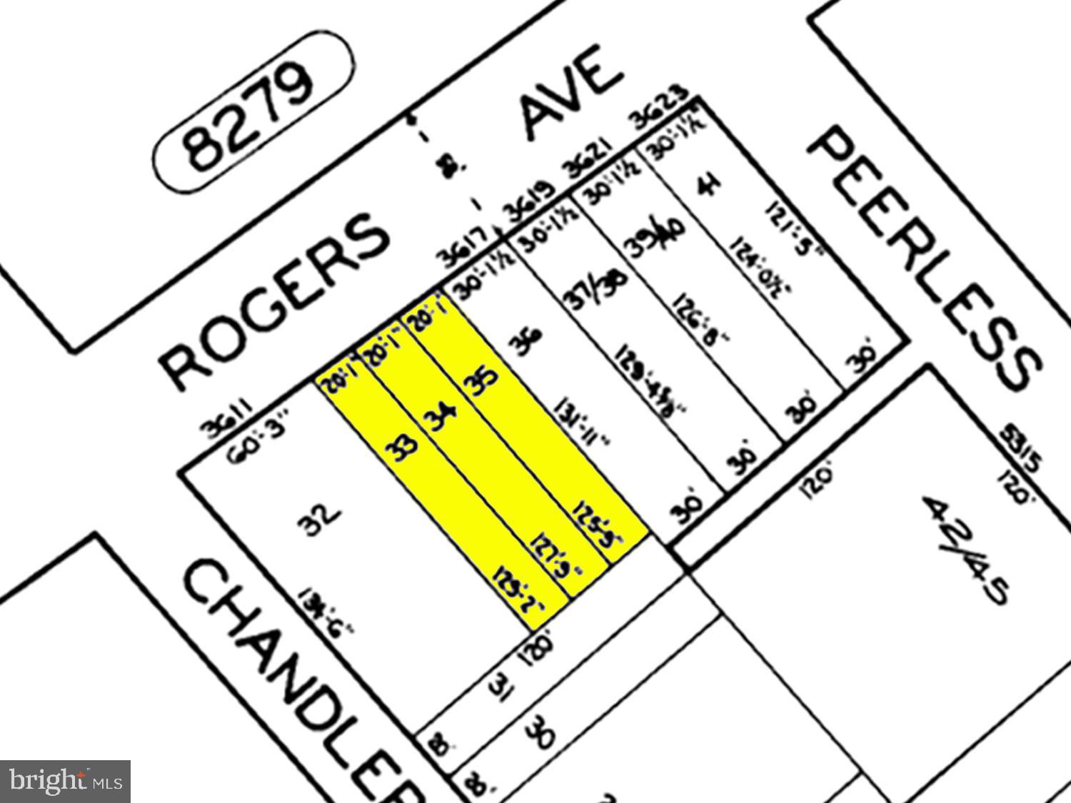 ONLINE AUCTION: This auction takes place on the Ashland Auction Group Website Bidding Platform. Bidding begins 7/27/2026 @ 10:00 AM. Bidding ends 7/29/2026 @ 11:30 AM. List Price is Suggested Opening Bid. Deposit: $5,000.

3 Parcels of land, located in Howard Park. 
Located within minutes of Powder Mill Park and Forest Park Golf Course.
Easy access to major traffic artery Liberty Heights Ave.
Lots are vacant.