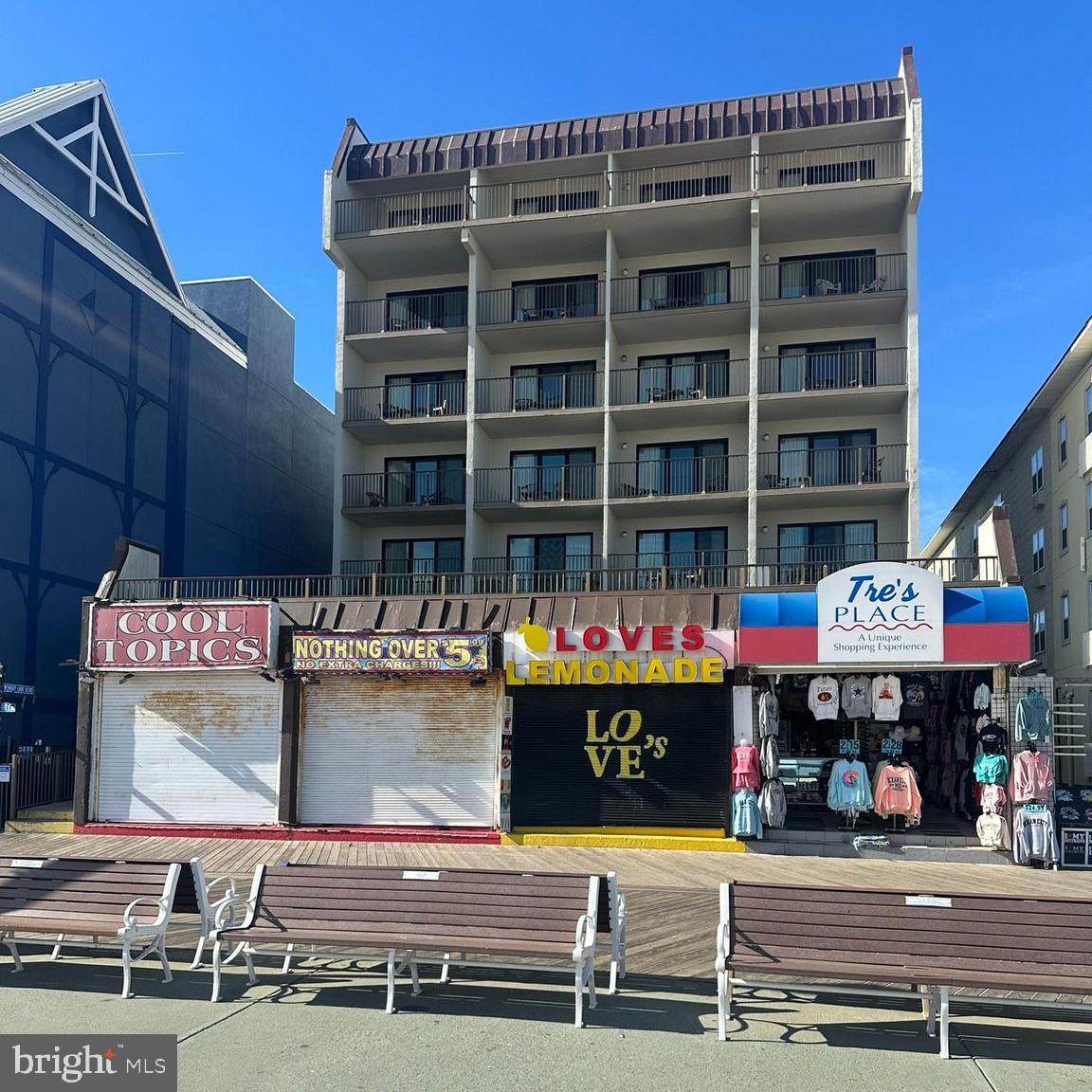 Looking for maximum exposure? Look no further! Located right on the famous Ocean City Boardwalk, this type of commercial space rarely becomes available. This space is in a prime downtown location, with thousands and thousands of people visiting each year. Plus, with the addition of local music festivals and other town events in the fall and spring, you have automatic exposure for your business in front of tens of thousands of potential customers after the summer season comes to a close. The space is currently occupied by 'Cool Topics' and rented for $77,000 per year plus taxes, with two years remaining on current lease. Please contact listing agent for more information!