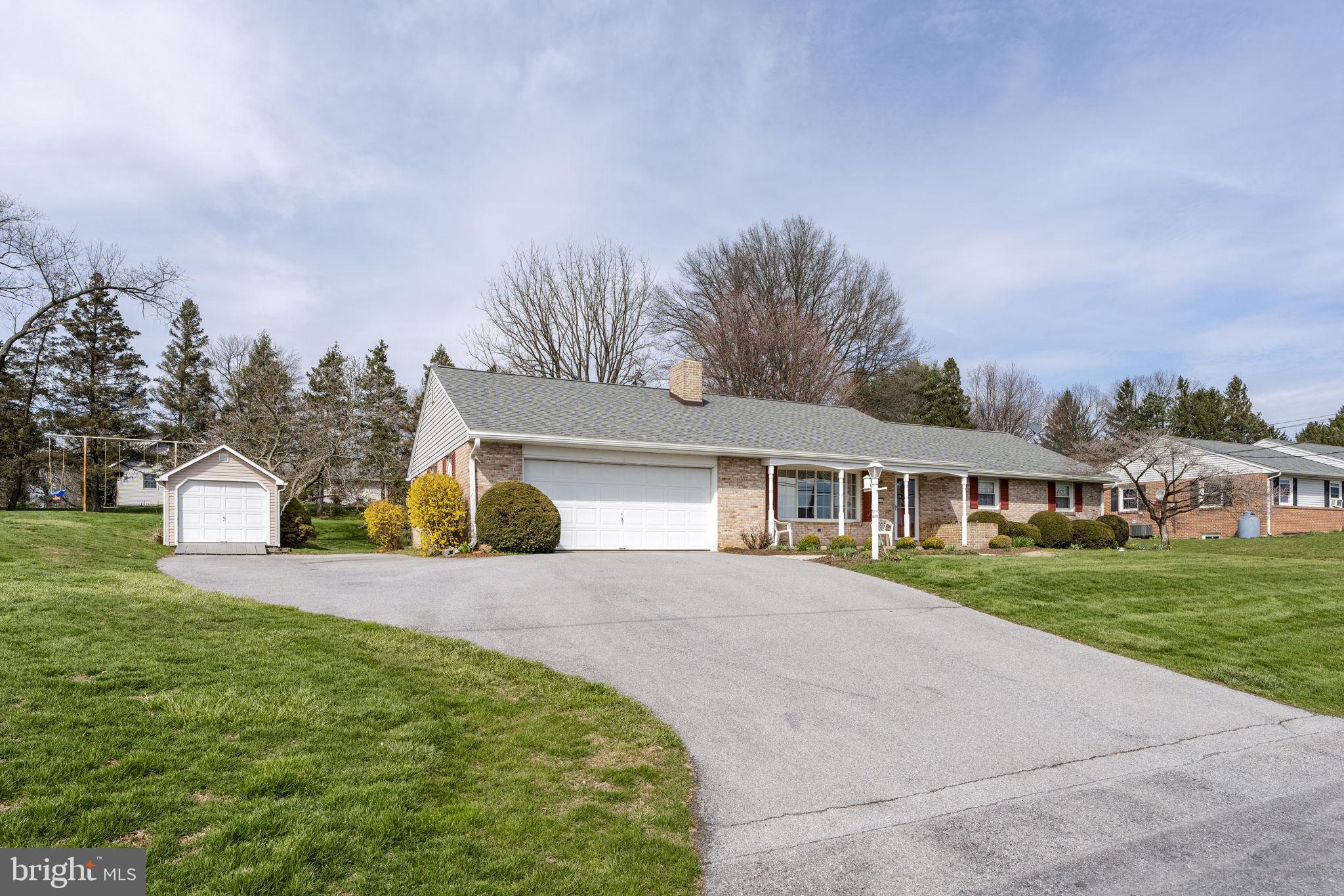 AUCTION DATE - SATURDAY, JUNE 13, 2026, at 1 PM. LISTED PRICE IS AN OPENING BID ONLY AND IS NOT INDICATIVE OF THE FINAL SALE PRICE. REAL ESTATE: 1 sty. brick one owner rancher w/2384 SF finished area w/eat-in kitchen w/Rutt raised panel cabinets & appliances, dining/family rm. w/slide door to rear covered patio, spacious living rm. w/bow window, 3 bdrms., 2 full baths, 1st floor laundry/mudroom w/pantry, attic w/pull down steps, bsmt. w/lrg. family/rec. rm. w/fireplace, utility & bonus rms., radiant & heat pump, central AC, insulated/tilt windows, attached 2-car garage & utility bldg. 18x10 all on .45 ACRE country lot w/Southern exposure w/beautiful view overlooking farmland, macadam drive & parking area, mature shade, professional landscaping, on-site well & public sewer, along low traffic road. NOTE: After 59 years, owner relocated to retirement quarters. Ideally located country property w/clean, move-in condition one owner rancher. Well maintained, low maintenance & economical. Minutes to New Holland, East Earl & Intercourse w/easy access to Rts. 23 & 340. Terms 10% down, balance 60 days or before. Personal inspection by appointment or open house Sat., May 23, 30 & June 6 from 1 to 4 PM.
