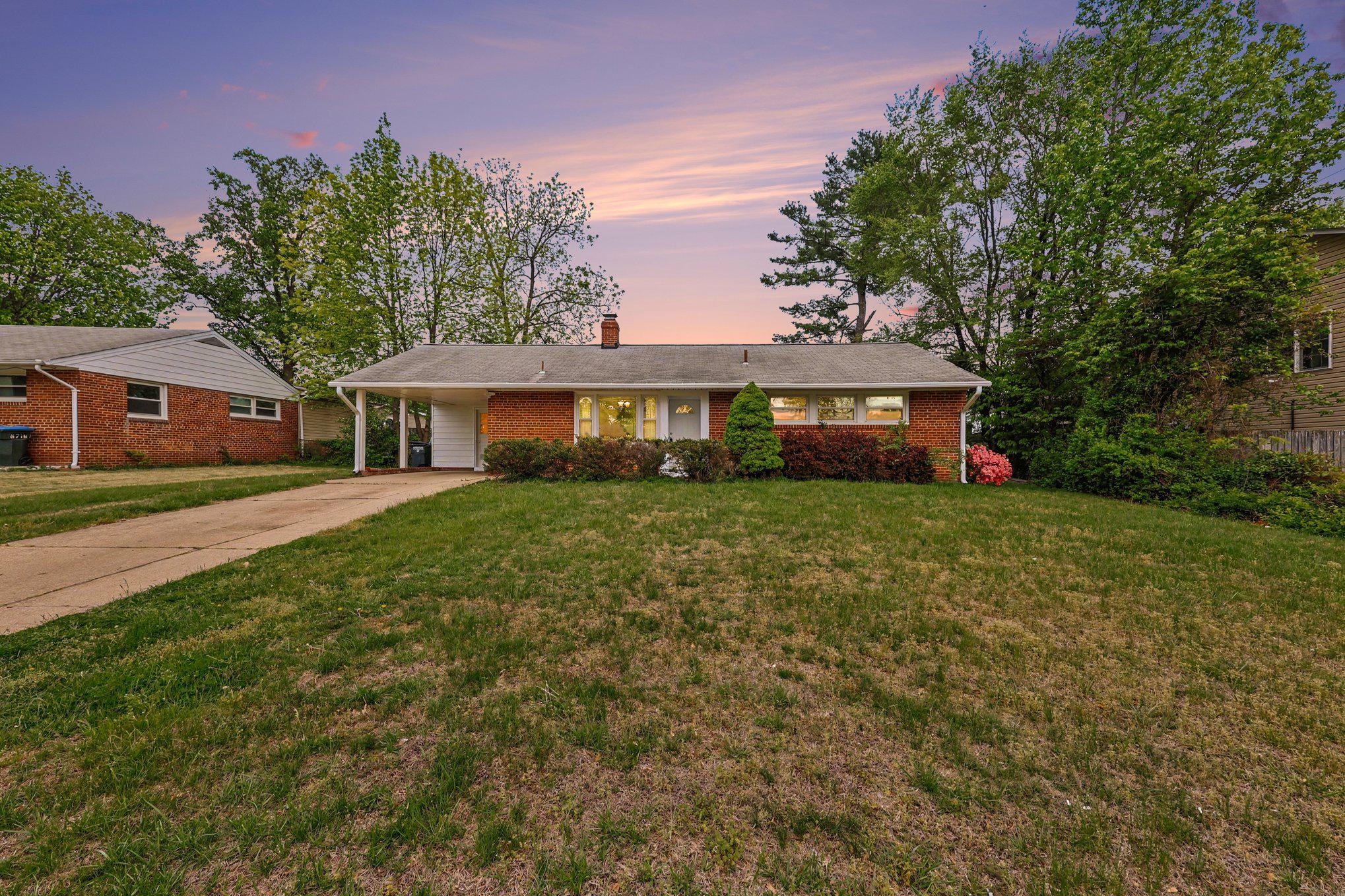 Back on the market! The previous buyer was unable to perform, giving another lucky buyer a second opportunity!  

If you have been waiting for a way to get into a single-family home inside the Beltway without overextending, this is the opportunity.

Enjoy the ease of one level living in this well maintained 2-bedroom, 1-bath single-family home, ideally located in Springfield, Virginia inside the Beltway. 

Originally configured as a three-bedroom, the home has been converted to two bedrooms. It can easily be returned to a three-bedroom layout with the addition of a wall, offering flexibility for future needs. Inside, large windows bring in an abundance of natural light, and the wood burning fireplace adds warmth and character to the main living area. The sunroom provides a bright, comfortable extension of the home and overlooks the spacious, flat backyard, creating a peaceful setting for relaxing or entertaining. Additional features include a driveway with carport and storage room with laundry. A one-year-old heat pump.

Being located inside the Capital Beltway means everyday convenience is built in. With quick access to Interstate 395, Interstate 495, and Interstate 95, commuting into Washington, D.C., Arlington, Virginia, and Alexandria, Virginia is straightforward. You are also just 1 mile from Backlick Road VRE Station, 4 miles from Van Dorn Street Metro Station, and approximately 10 miles from Ronald Reagan Washington National Airport. Nearby destinations include Springfield Town Center, The St. James, and Fairfax Sportsplex, along with the shops and dining of Kingstowne and Alexandria’s West End. 

Opportunities to own a single-family home inside the Beltway at this price point are increasingly limited. This home offers a practical entry point for first-time buyers, as well as long-term potential for those looking to invest or grow into the space over time. A solid, comfortable home with flexibility, great location, and lasting potential.