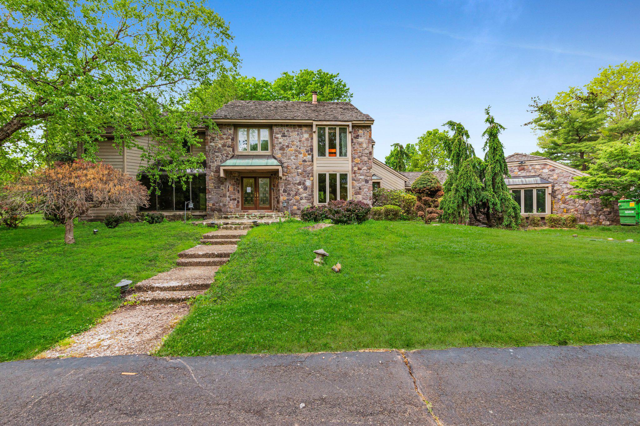 What a fantastic opportunity to own this four‑bedroom, two‑and‑a‑half‑bath home in the sought‑after Three Ponds Lane community! As you turn up the private street in beautiful Upper Makefield, the setting already feels special. Step inside to a welcoming foyer anchored by a graceful spiral staircase. To the right, the formal dining room is ready for dinner parties; to the left, a dedicated office with built‑ins makes working from home a breeze. Continue on to a stunning room overlooking the backyard, where floor‑to‑ceiling windows flood the space with natural light. This room connects to the den through a wet bar...an entertainer’s dream! With its soaring ceiling and cozy fireplace, the den is the perfect spot to gather. The eat‑in kitchen offers a center island and plenty of counter space for all your culinary adventures. A half bath and laundry room complete the main level.

Upstairs, the landing opens to a loft overlooking the den. The HUGE primary bedroom feels like a retreat, complete with its own fireplace and a private en suite featuring an oversized soaking tub and separate shower. Three additional spacious bedrooms and a full hall bath round out the second floor.

Outside, your private in‑ground pool is ready for summer fun—picture cooling off on hot days and hosting afternoon barbecues. A three‑car detached garage, connected by a covered breezeway, adds even more convenience and charm.

This one is a winner. Call today!