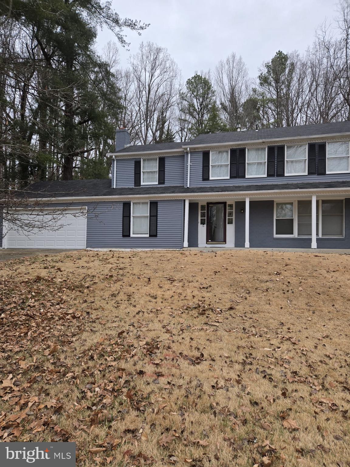 Motivated seller, bring all offers!! Fully Renovated & Move-In Ready! This stunning 4-bedroom, 2.5-bath single-family home has been completely updated inside and out. Enjoy an updated kitchen, luxury vinyl flooring on the main level, plush carpet upstairs, a cozy family room with a fireplace, separate living and dining room and a fully finished basement. The kitchen shines with brand new stainless appliances, fresh countertops and new flooring. Enjoy the finished basement with a large 5th bedroom/office space and large living area that provides additional entertainment/living space. Serene forest views with an oversized deck leading to a spacious backyard is perfect for entertaining. A two-car garage adds convenience. Located in a sought-after area with quick access to downtown DC, National Harbor, Andrews AFB, Waldorf, Metro, and major highways.