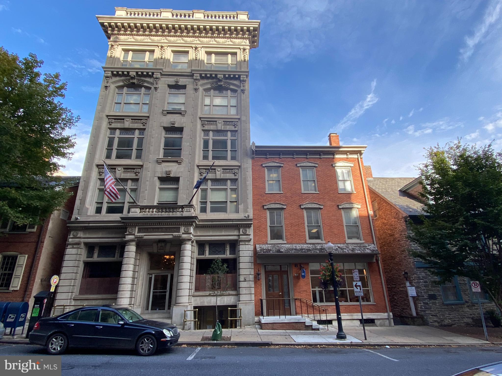 A three parcel assemblage in downtown Lancaster; 37 N Duke St (332-56851-0-0000), 45 N Duke St (332-56082-0-0000) and 37 N Cherry St (332-64630-0-0000). are all included to total 30,008 SF that is currently a NNN lease by single Tenant Murray Insurance. This lease expires 9/30/27. There are 27 parking spaces included in the rear of the building. Charm and appeal through to properties, 37 was built in 1880, 45 in 1916 and 37 Cherry in 1941 and these periods are reflected in the finishes. Great location as it is walkable within a couple blocks to all of downtown, the vibrant retail, restaurants, pubs and entertainment. A must see for one who appreciates the detail the city curb appeal. Potential redevelopment for multi family or mixed use.  Signed NDA required for financials that can be found under documents.