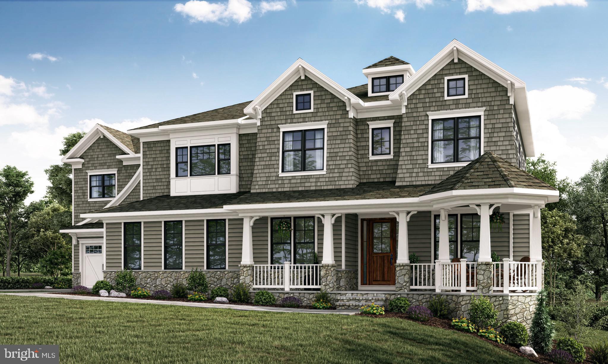 LATE JULY/EARLY AUGUST COMPLETION - RESERVE NOW!STUNNING NEW HOME. Prime .25 ACRE LOT w/ flat, usable backyard. Featuring 6 bed/6.5 baths, 3 CAR GARAGE, gourmet eat-in kitchen, expansive family room, screened porch w/ fireplace, MAIN LEVEL BEDRM w/ FULL BATH, expanded mud-room w/ built-in desk & storage area, SPA LIKE MASTER SUITE w/ sitting room, coffee bar, terrace, walk-ins, separate vanities. Fully finished LL w/ wet bar.