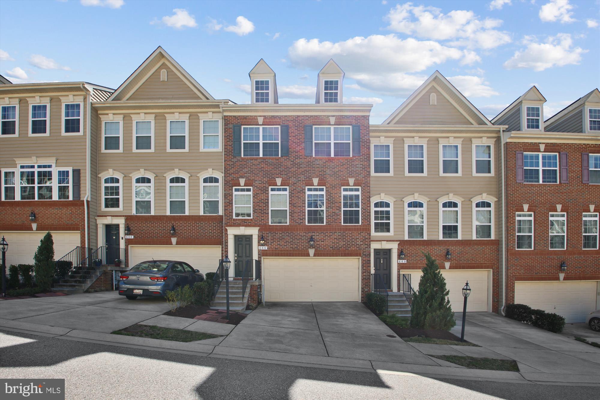 Move-In Ready, Freshly Painted, Spacious 3-level townhouse with an open layout and lots of natural light.  This 3 Bed 4 bath townhouse offers  2500 sqft of living space, with lots of room for everyone in the family.  There is extra space off of the family room in the lower level for office/study or gym. The family room has sliders to the patio. The kitchen has an eat-in area and an additional sitting area with a Gas fireplace and Sliders to the Deck.  The garage can fit two small cars or one large. The driveway has room for 2 cars. The townhouse is just 10 mins from the Marc Station and 15 minutes from Fort Meade. There are lots of shopping options and restaurants nearby.  No Pets, No Smoking.