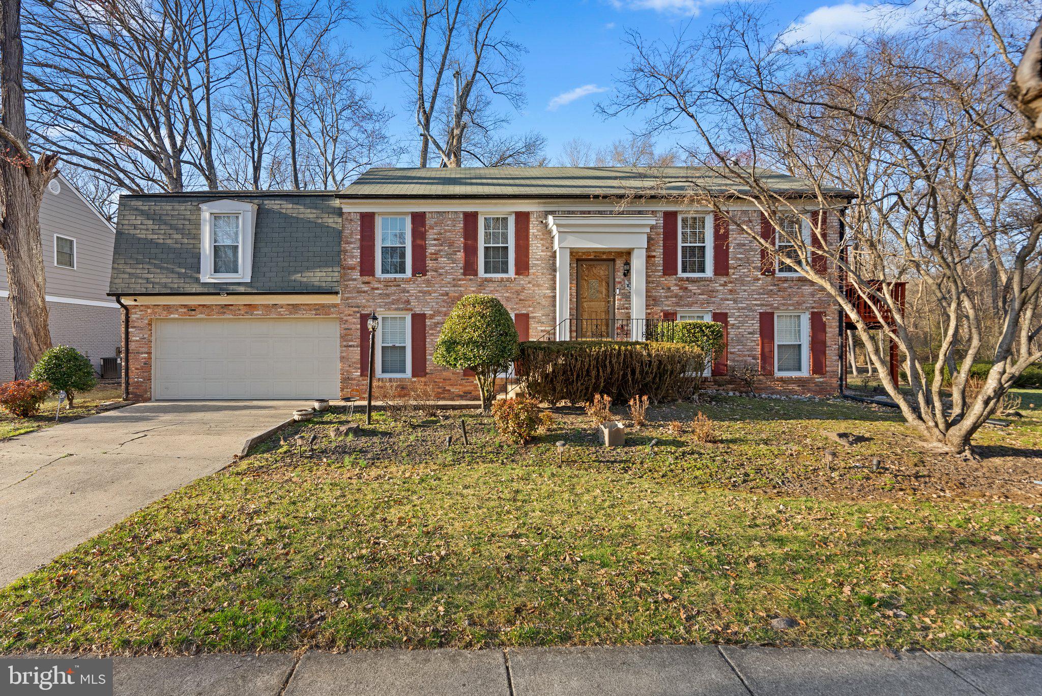 "Welcome Home" to this beautiful 2-Car Garage brick single family home located in the lovely suburban community of Marlton, known for its gorgeous tree-lined streets! Perfectly located at the end of street, offering serenity and privacy! Step inside and discover an open floorplan complimented by lots of great space! Indulge your culinary skills in this charming kitchen complete with a breakfast nook where you can enjoy casual dining or morning coffee watching the sunrise! Gleaming hardwood floors grace the formal Dining Room, the bright & sunny Living Room and the cozy Family Room where you can spend time warming up to your fireplace! Enjoy 4 bedrooms and 3 Full Bathrooms. The primary bedroom is large enough for a sitting area and complete with a private ensuite bathroom plus walk-in closet with custom organizers. Two additional secondary bedrooms along with a 2nd full bathroom are also located on the upper level! Entertainment enthusiasts will appreciate the Fully Finished basement complete with a seating bar, offering the perfect space for social gatherings and primetime game nights! Also located in the basement is the 4th Bedroom and 3rd Full Bathroom! Take a step outdoors onto the enclosed Deck where you can enjoy peaceful evenings OR host a BBQ for your guests! The backyard is huge and sure to impress! Enjoy countless hours of fun surrounded by wooded views and privacy! Lovely home, MOVE-IN READY!! Home inspections warmly welcomed and encouraged,  property  Sold As-Is Addendum required.