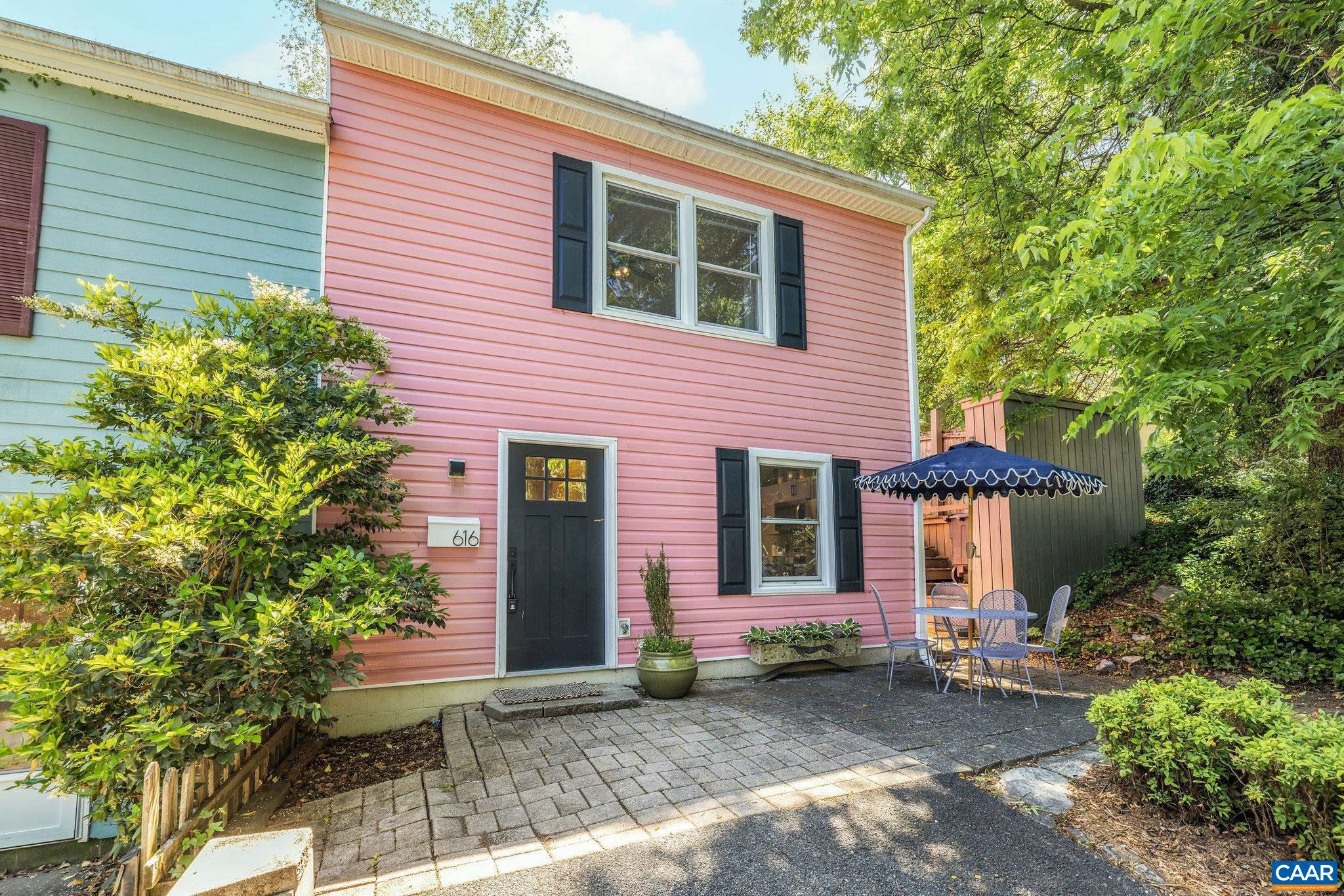 Location, location, location! Absolutely adorable furnished home just steps from Main Street in Charlottesville, and a short walk to University of Virginia and the Downtown Mall. Currently operating as a furnished rental, this charming property features updated spaces, stylish furnishings and d�cor, two bedrooms, and one full and one half bath. Enjoy a private backyard oasis complete with a brick patio, rose garden, and direct gated access to adjacent Star Hill Park.,Painted Cabinets,Wood Cabinets