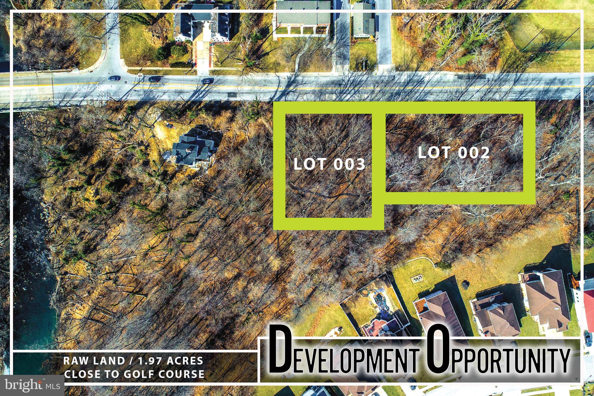 DEVELOPMENT OPPORTUNITY!  2 LOTS OF RAW LAND TOTALING 1.97 ACRES OF DEVELOPMENT OPPORTUNITY!  Perfect opportunity for a builder looking for their next project.  Located close to Forest Park Golf Course.  Sold only as a package deal including both lots.  Click on View Documents for Plat