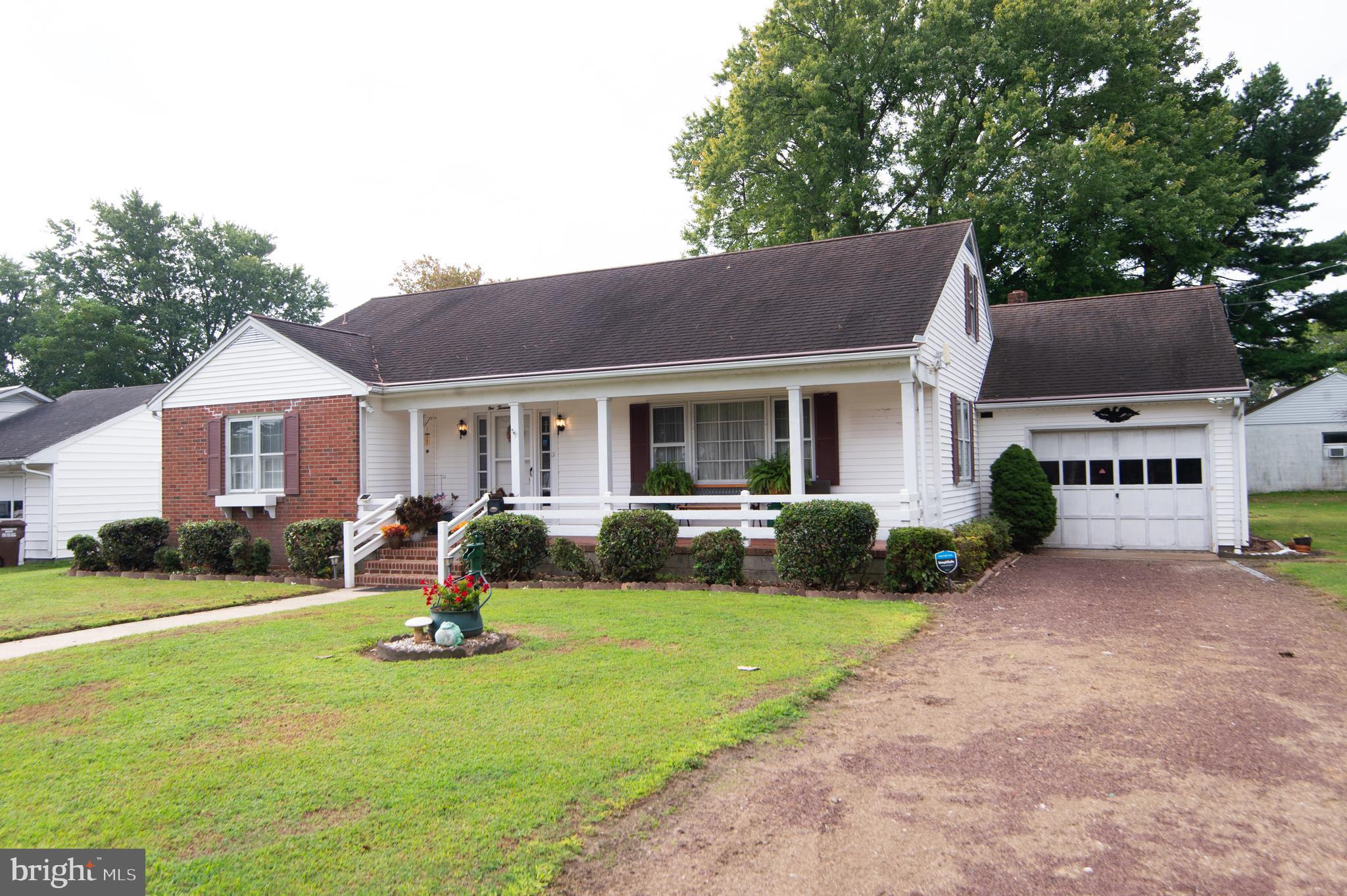 BACK TO ACTIVE - PREVIOUS BUYER'S HOME SALE CONTINGENCY FELL THROUGH.
Looking for a great home with one-level living? This well-maintained 3-Bedroom, 2-Bathroom home is what you've been looking for! The large (29' x 6') railed front porch is the perfect place for rocking chairs & relaxing, plus it offers a limited water view of the Choptank River.  But if the backyard is your preferred outdoor space, then the 28' x 15' rear deck offers ample space for entertaining or enjoying the sunshine.  The attached garage features additional storage and has direct access to the rear deck area & to the kitchen for ease when bringing in groceries.  Original hardwood floors exist in all rooms except the kitchen & bathrooms (Living, Dining & hallway have carpet, but hardwood is underneath).  The ease of the 4 1/2' hallway will be appreciated, whether moving furniture or for accessibility use.  Besides all of the design and features that support efficient & comfortable living, this home is located just one block from the beautiful Choptank River and within close distance to grocery stores, banks, gas stations, restaurants, as well as the downtown businesses.  Hot Tub is AS-IS, unsure of its functionality.  New Furnace-2025, Attic Windows Replaced-2023, Refrigerator - 2021, Gutter Guards - 2020, Washer & Dryer - 2017, Central A/C Replaced - 2014, Crawlspce Poly - 2007, 40-Year Roof - 2001