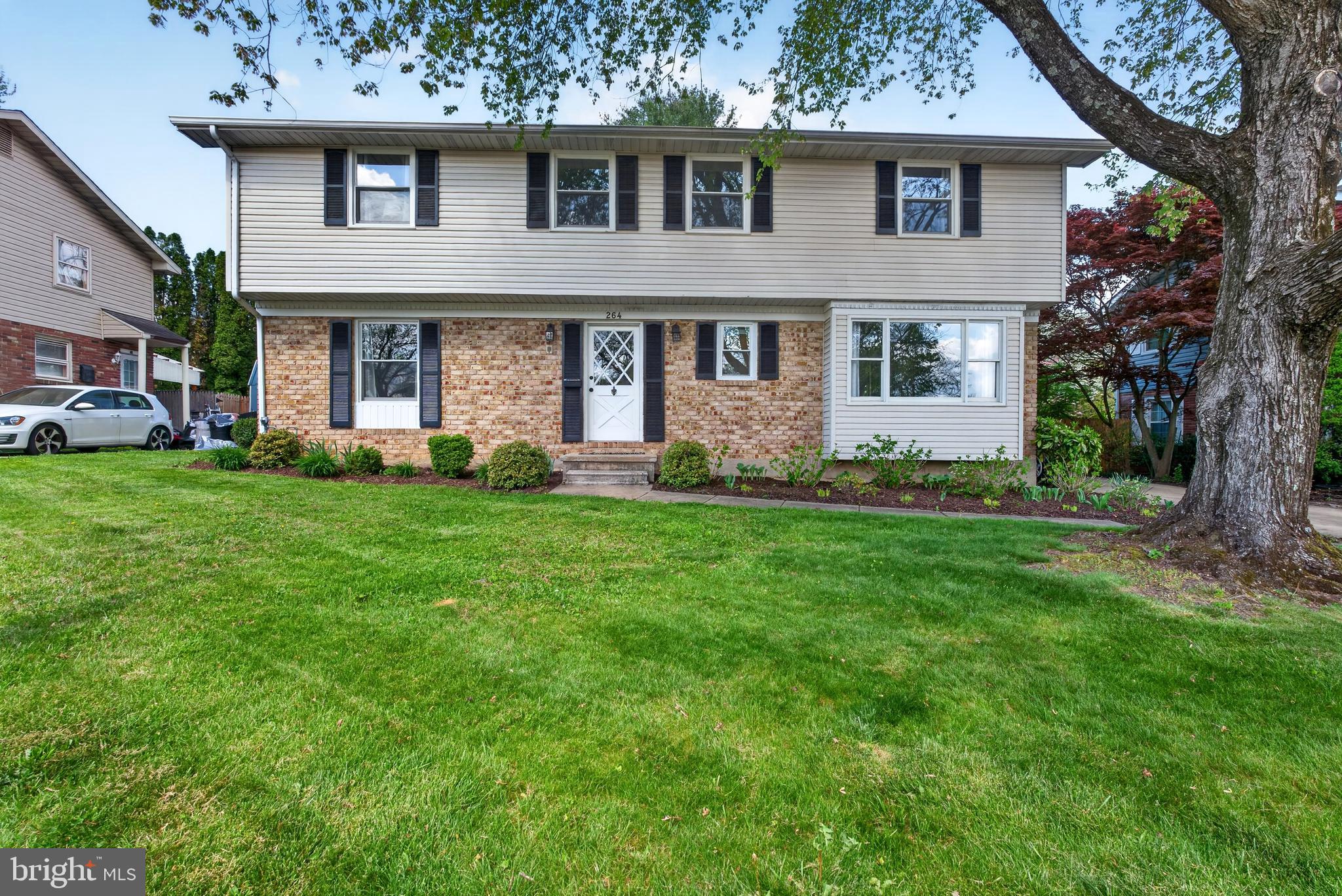 Beautifully maintained 4-bedroom, 2.5-bath Colonial in the Springlake Community offering approximately 2,386 above-grade square feet plus a full basement. This home features a classic layout with hardwood flooring, spacious living areas, and a well-designed flow for everyday living and entertaining.

The main level includes a welcoming foyer, a bright living room with hardwood floors and fireplace, a separate dining room, and a generously sized kitchen with ample cabinetry, gas cooking, and adjoining breakfast area. A sunroom off the main level adds additional flexible living space with abundant natural light and direct access to the rear deck and yard. A convenient half bath completes the main level.

Upstairs, all four bedrooms are located on the upper level, including a spacious primary suite with an updated bath featuring a double vanity and walk-in shower. The additional bedrooms are well-sized and served by a second full bath.

The full basement provides substantial unfinished space for storage, utility use, or future customization. Outdoor features include a fully fenced rear yard, landscaped lot, and deck for relaxing or entertaining. Driveway parking, public water and sewer, central A/C, and 200+ amp electric service add to the home’s overall convenience and functionality.

Minutes from Dulaney & Pot spring, this is an amazing opportunity to own a well-cared-for home offering generous interior space, a flexible layout, and inviting indoor-outdoor living.