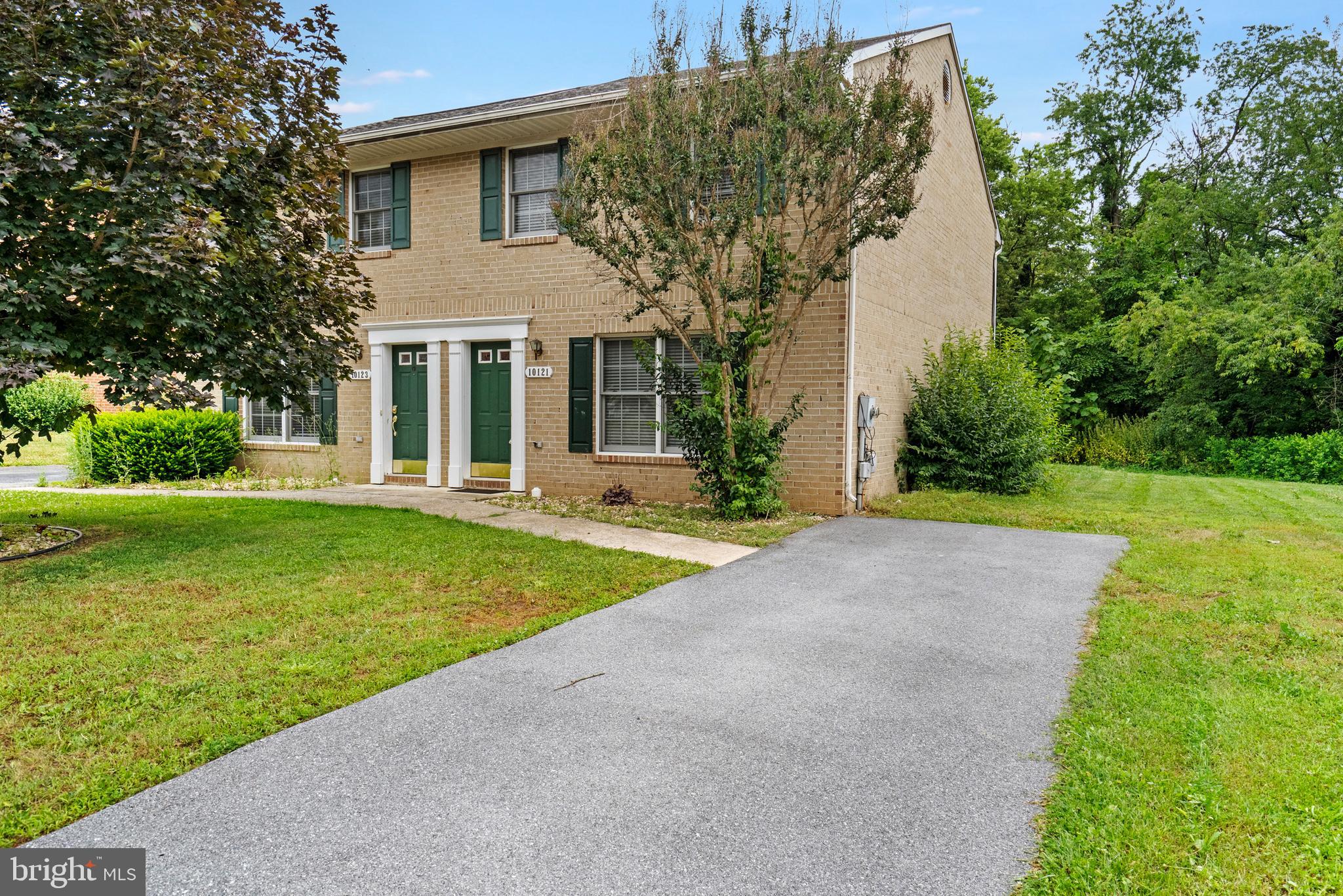 PUBLIC OPEN HOUSE Saturday 7/11 from 11:00 AM to 1:00 PM
Welcome to this beautifully maintained all-brick duplex townhome in the sought-after St. James Village North! Move-in ready with fresh paint throughout and freshly cleaned carpet, this home greets you with a spacious living room and dining combo filled with natural light. The bright, eat-in kitchen is the heart of the home, with a sliding door opening to your private back yard. Upstairs you will find 3 generous bedrooms and 2 full baths, including an owner's suite with two closets and a private bath. A brand new driveway makes parking a breeze, and with quick access to I-81 and I-70 plus shopping and schools nearby, the location cannot be beat. Best of all? NO HOA fees, meaning more freedom and more money in your pocket.
Homes like this in St. James Village North do not last long, especially with no HOA and a price point this hard to beat. Photos are dropping soon and showings will fill up fast. Get on the early list NOW so you do not miss your chance to make this one yours. Call or message today to be first in line!