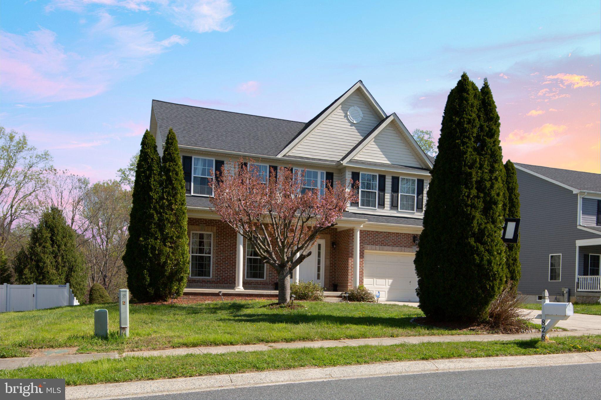 This massive home, built as the community model in 2007, is  the perfect oasis for you.  This stunning 3-story colonial-style home offers the perfect blend of sophisticated design and comfortable living. Located in a quiet, manicured suburban community, this 6-bedroom, 3.5-bath home provides over 4,500+ sq ft of finished, open-concept living space that flows seamlessly from room to room. This home strikes a perfect balance between cozy and sprawling.  The huge basement has two bedrooms, tons of living space and a full bath, perfect for guests to have their own en suite.  The main level has a huge chef's kitchen, a formal living room and a family room, a formal dining room and a sunny solarium/breakfast bump out that has space for seating and dining, whatever your heart desires.  The soaring double height foyer gives way to balconies from above, which lead to the beautifully appointed bathrooms and generously sized bedrooms.  The primary, is astounding in its size! Housing an en suite and plenty of room for its own sitting room.  This home is deceivingly large and will blow you away! You really have to see it to believe it!!!