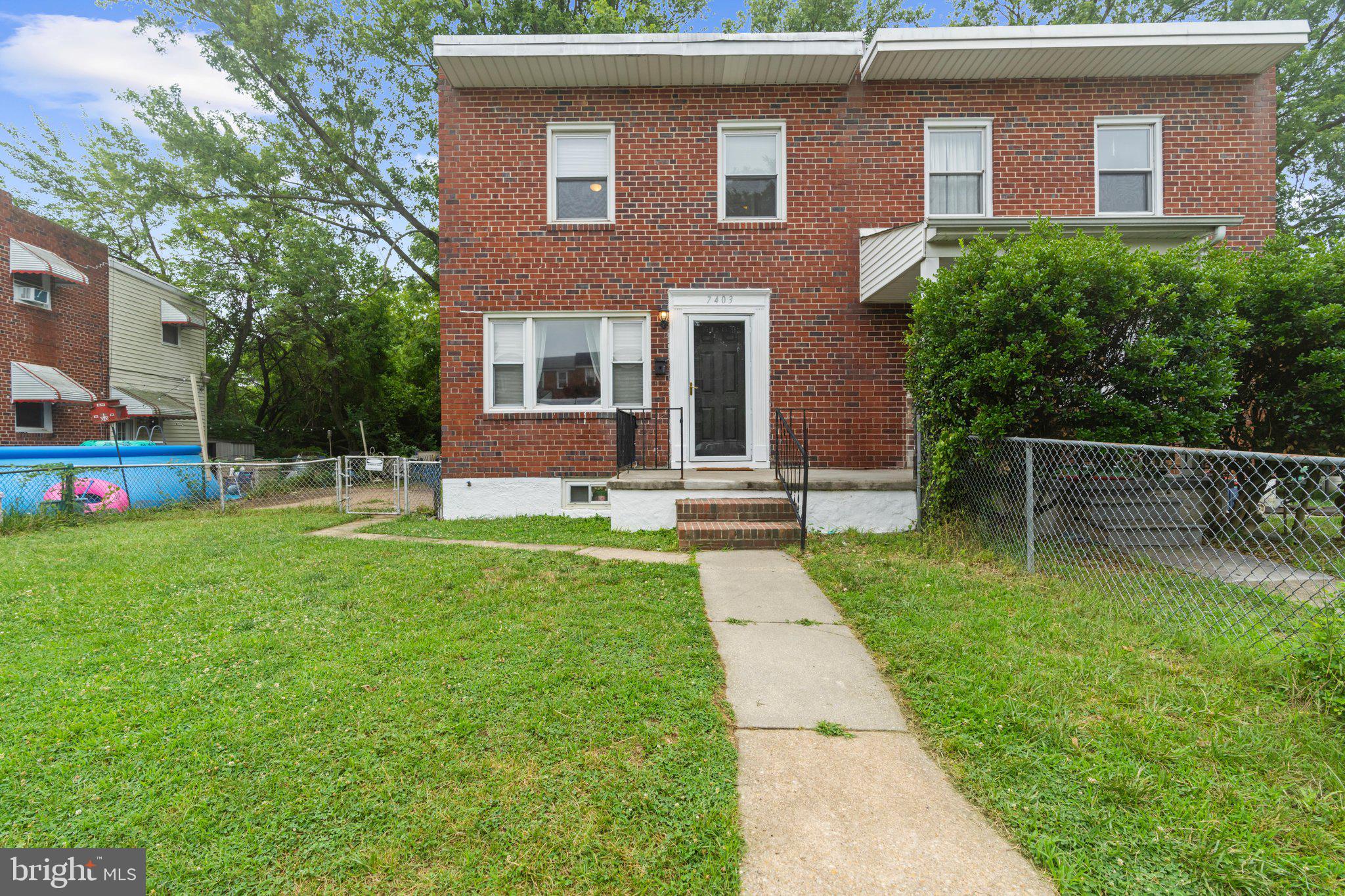 Welcome to this beautifully updated, freshly painted 3-bedroom, 1-bathroom home perfectly situated on a spacious corner lot at the end of a quiet, dead end street. Offering peace, privacy, and fantastic curb appeal, this move-in ready property features a brand new HVAC and furnace installed in 2016, and a roof that was professionally resealed in 2020 for complete peace of mind. Inside, you will find a freshly painted interior with beautiful new flooring running throughout the entire first floor. The kitchen highlights a newly added breakfast nook, making it a warm and inviting space for morning coffee or casual dining. Downstairs, the basement features the pre-existing footprint of a second full bath ready to be completed, alongside a convenient walkout offering excellent potential to easily finish the space into a 4th bedroom or a family room. Out back, the expansive, spacious yard provides endless opportunities for outdoor entertaining, gardening, or recreation.