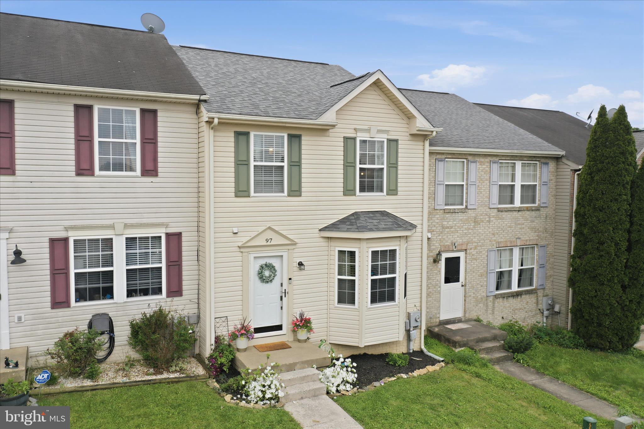 Get ready to fall in love with this move-in ready beauty in one of the most sought-after neighborhoods in Laurel Ridge! From the fresh landscaping that welcomes you home to the major updates already completed, 97 Quince Tree Drive is designed to make homeownership easy, comfortable, and exciting.
This charming 3-bedroom, 2-bath home offers the perfect balance of cozy living space and functional layout. Bump-outs on the home also add charm and extra space. Inside, you’ll love the updated flooring that gives the home a fresh, modern feel, while the full finished basement provides endless possibilities—whether you need a second living area, game room, home office, workout space, or the ultimate movie-night hangout. Also included are a washer and dryer so skip the laundromat! 
Big-ticket upgrades have already been taken care of for you, including a new roof, and a brand-new HVAC system, giving buyers valuable peace of mind for years to come. Plus, the current home warranty transfers for the remainder of the year for an added layer of confidence after closing and the home also includes a security system!  Step outside and enjoy relaxing evenings or weekend cookouts on the rear deck. Convenient parking directly in front of the home makes everyday living even easier. Located close to shopping, dining, schools, and commuter routes, this home truly checks all the boxes—updated, functional, low-maintenance, and perfectly located. Townhomes rarely become available here so grab this one before it is gone! The community also offers two beautiful ponds at the entrance that are perfect to relax and fish at your convenience. The only thing missing is YOU!