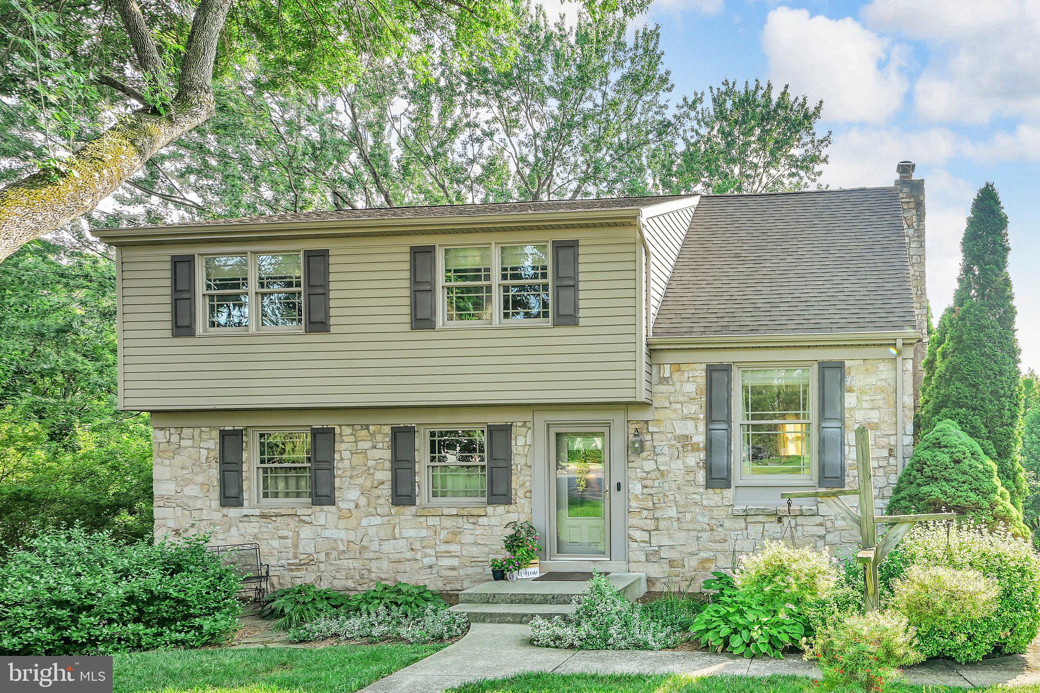Welcome to this spacious split-level home located in the highly desirable Lower Dauphin School District, offering flexibility, charm, and room to grow. With 5 total bedrooms and 3 full bathrooms, this unique property is ideal for multi-generational living or those seeking additional private living space. The walk-out, lower-level in-law suite features its own private exterior entrance and separate electric meter, creating excellent independence and versatility. This inviting space includes a full eat-in kitchen, comfortable living room, bedroom with daylight windows, full bathroom, private patio for outdoor enjoyment, dedicated storage room/bonus room that is completely finished off, and access to the shared laundry area in the basement. The main residence offers four levels of thoughtfully designed living space. Upon entry, you'll find a eat-in kitchen, a cozy family room, access to the expansive deck overlooking the backyard, and a full bathroom showcasing charming original blue square tile original to the home. Just a few steps up, the bright and welcoming living room features a classic wood-burning fireplace, perfect for gathering with family and friends. The upper two levels offer four generously sized bedrooms and a second full bathroom, providing plenty of space for everyone. Outside, the beautifully manicured lot is offers mature trees, a relaxing fire pit area, and two storage sheds. The backyard is partially fenced, offering a balance of openness and privacy for outdoor activities. Conveniently located just minutes from Hershey, Harrisburg, and major commuter routes, this home combines peaceful suburban living with easy access to shopping, dining, and entertainment. Whether you're looking for a home with room for extended family, guests, or simply extra living space, this one-of-a-kind property offers exceptional flexibility in a prime location.
