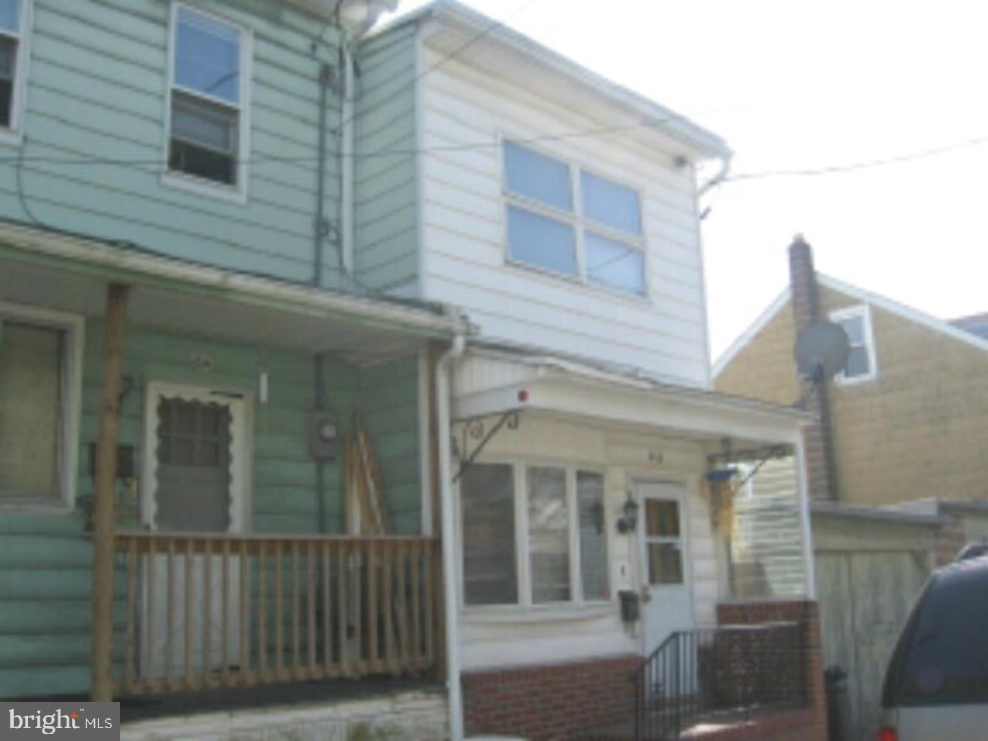 Nice condition home for this price!Brick front porch.Back deck porch. Living room w/large closet. Fenced-in backyard. New roof(2010). Borough Inspection was done by Seller, any necessary repairs to be made by the Buyer at Buyers costs after closing. Property sold as is condition.Great starter deal! See Pics.  Mailing Address Continued: Shenandoah  Color: white  Amp: 200