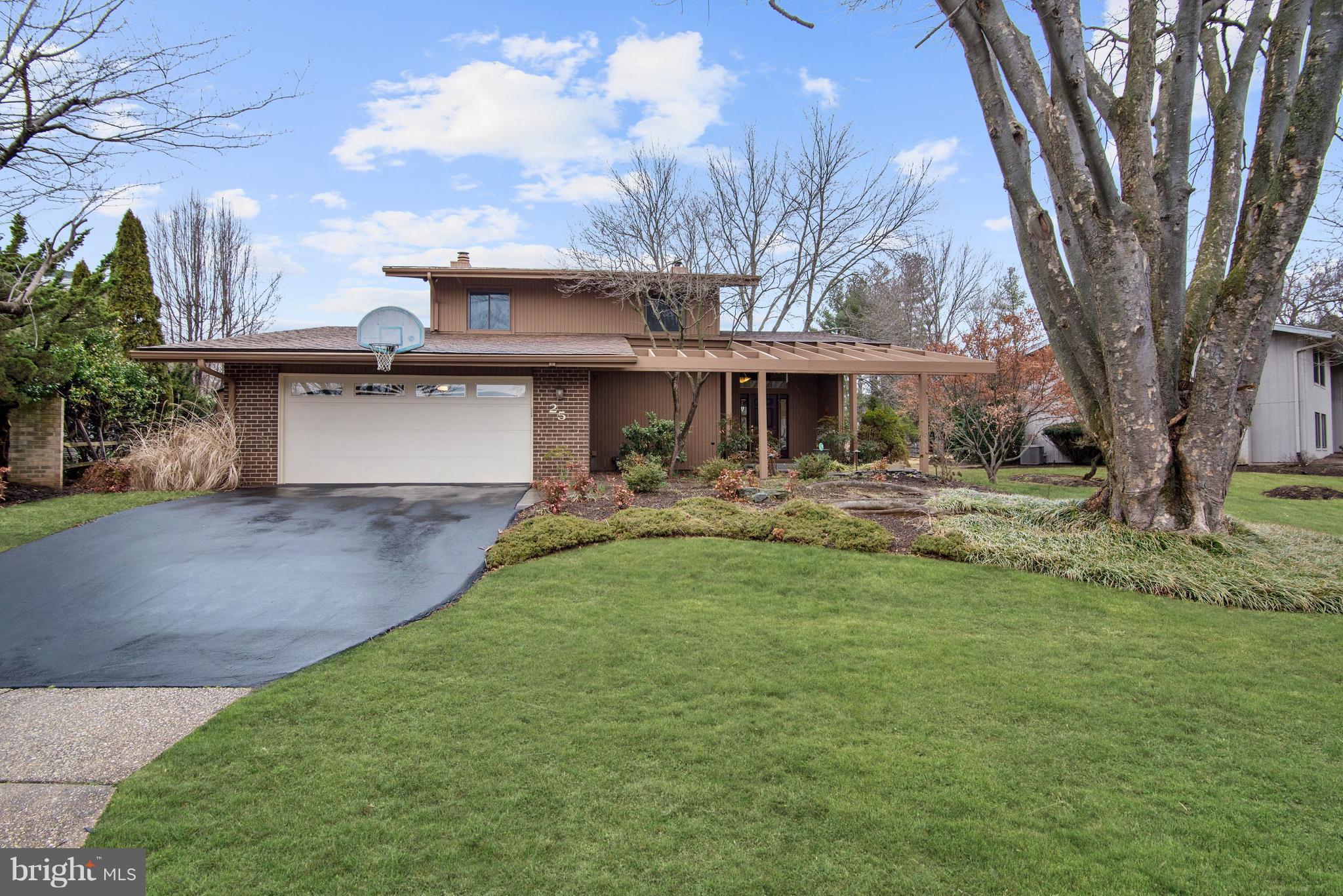 This former model home is located on a quiet cul-de-sac with exquisite landscaping backing to common area. Owners have upgraded including newer windows and doors, replaced roof, newer HVAC, renovated bathrooms and redesigned kitchen area. A wonderful addition is an "All Seasons" room with adjacent deck with seating, table, and planters. The Eldwick Swim and Tennis Club is available by membership.