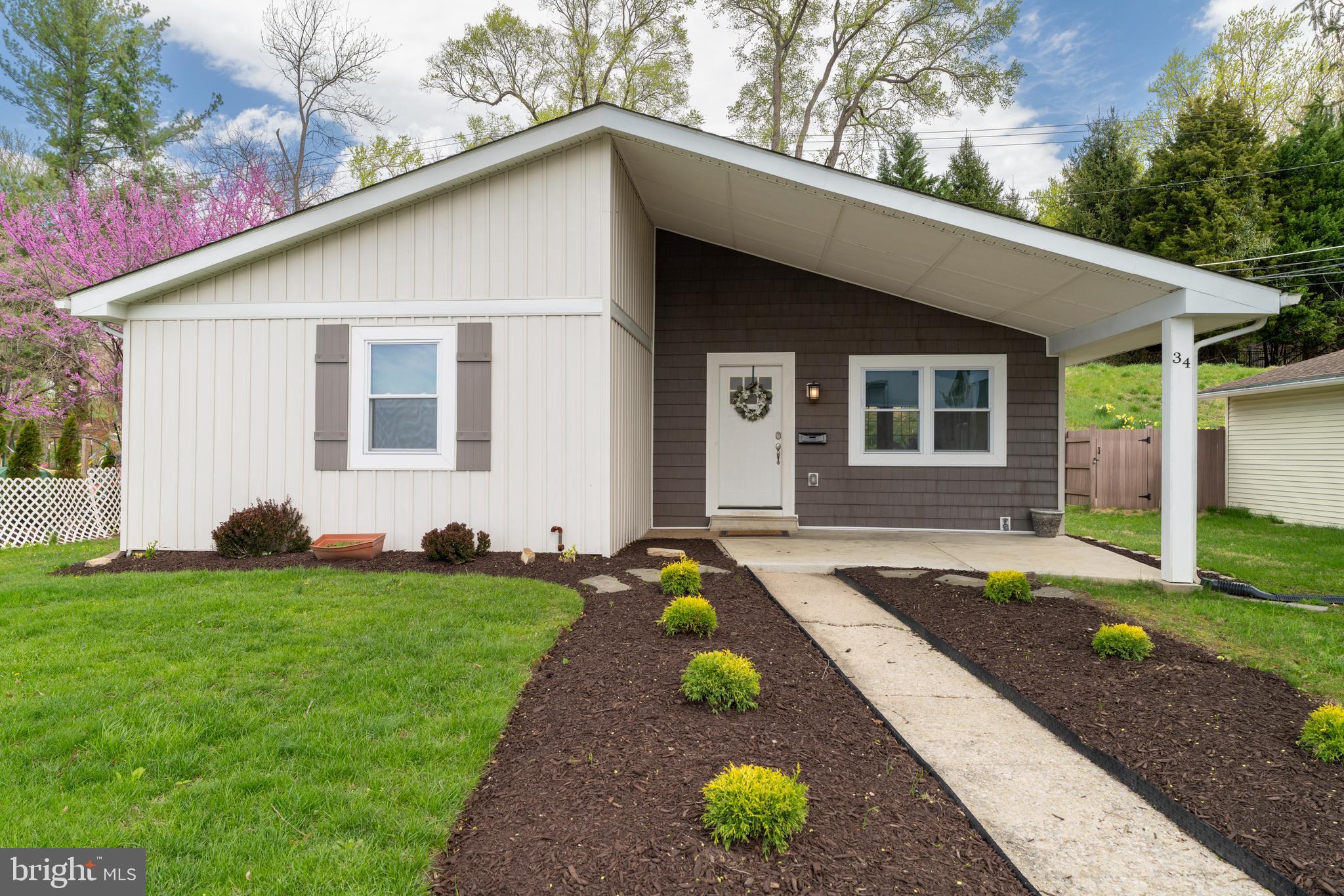 Welcome to 34 Greenmeadow Drive! This beautifully updated home offers a bright and open main level, where the living room flows seamlessly into a white kitchen featuring granite countertops, stainless steel appliances, and plenty of space to cook and gather.

You’ll find three well-sized bedrooms and a full bath on the main level, all with spacious closets and ample storage throughout.

The fully finished lower level is a major bonus—featuring a large open area, tons of storage, a fourth bedroom, and another full bath, perfect for guests, a home office, or additional living space.

Enjoy outdoor living with a covered front porch, backyard patio, and shed.

This home blends comfort, style, and function in a convenient, move-in-ready package!