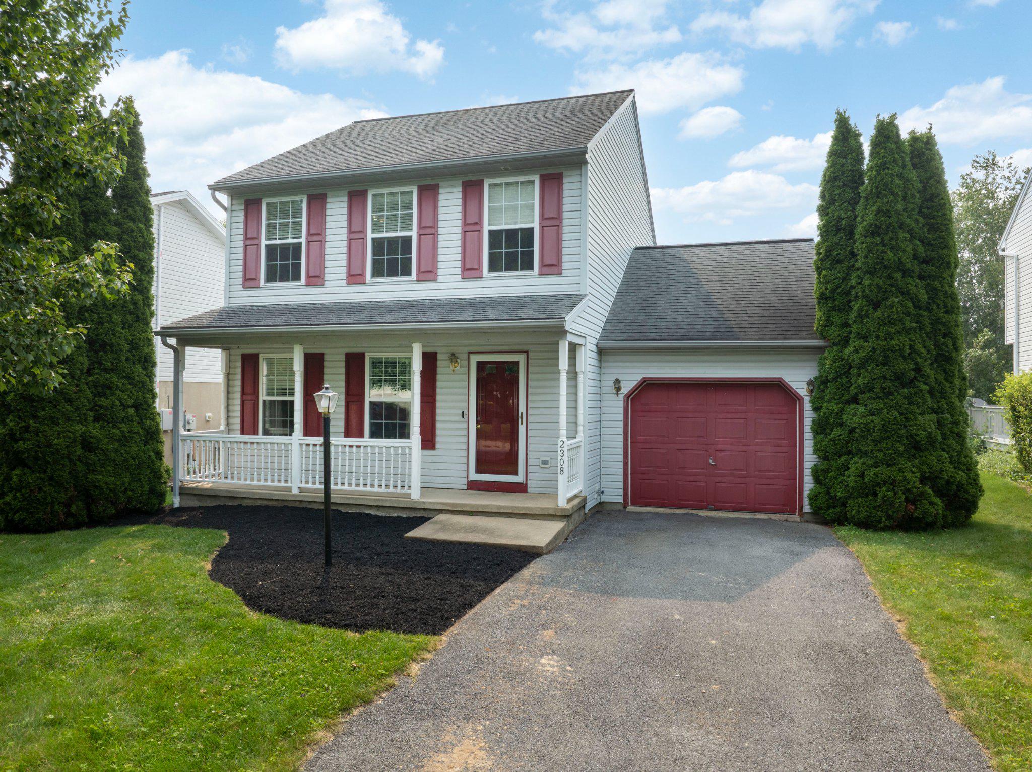 Welcome to 2308 Quail Run Road in State College, nestled in The Landings. This inviting 3-bedroom, 2.5-bathroom home offers a wonderful combination of comfort, style, and functionality. The traditional layout features thoughtful updates throughout the first floor, including an updated kitchen and durable luxury vinyl plank (LVP) flooring that adds both warmth and modern appeal. The dining area opens to a spacious deck, creating the perfect space for outdoor dining, entertaining, or simply enjoying the peaceful setting. With open space behind the home and no neighbors directly to the rear, you'll appreciate the added privacy and scenic views. The partially finished basement provides flexible space for a recreation room, home office, gym, or additional storage, while the attached garage offers everyday convenience. Situated on a 0.17-acre lot, 2308 Quail Run Road is move-in ready and offers the perfect opportunity to enjoy comfortable living just minutes from everything State College has to offer. Don't miss your chance to make it yours!