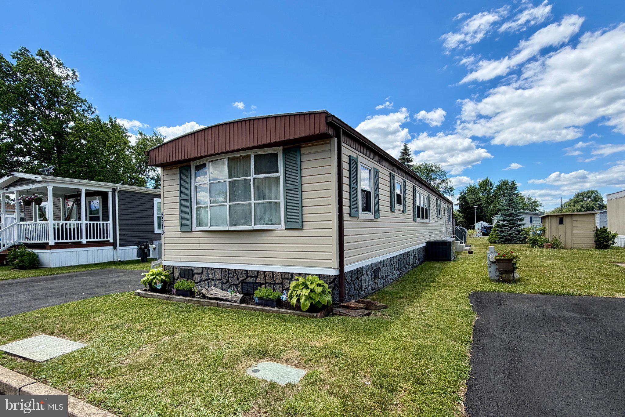 Seller is now offering a $1000 credit with an acceptable offer! 
Welcome to 5510 Golden Drive, a well-maintained 2-bedroom, 1-bath Hillcrest model mobile home offering an excellent opportunity to add your personal style while enjoying the benefits of a home that has been lovingly cared for.
The spacious kitchen features ample cabinetry, a large breakfast bar, and a brand-new smooth-top electric cooktop. The kitchen opens to the dining area, creating a comfortable and functional layout for everyday living and entertaining. The double-wall oven remains in excellent working condition and has been updated with a newer thermostat and heating element.
Pride of ownership is evident throughout. The central air conditioning system was replaced approximately three years ago, the hot water heater approximately five years ago, and the roof has been regularly maintained and sealed as part of the seller's ongoing maintenance to help protect against wear and leaks. The home's major systems have been consistently maintained and recently updated.
Additional features include a storage shed for extra outdoor storage. 
If you're looking for a home with a spacious kitchen, open dining area, well-maintained major systems, and the opportunity to add your own style, 5510 Golden Drive is a must-see. Park approval must be submitted with all offers.