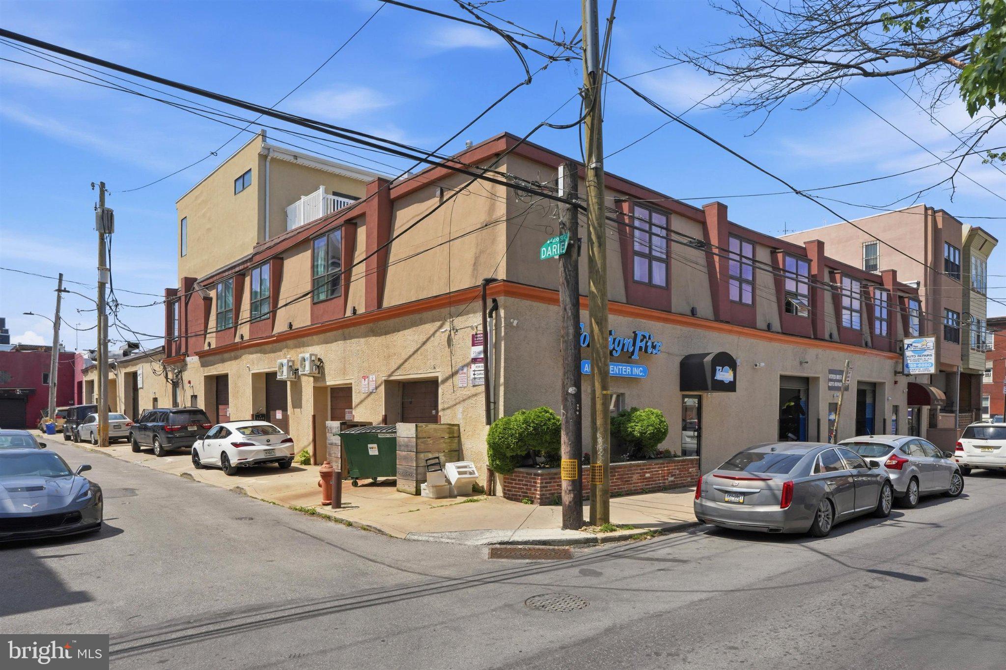 SDG|RE is pleased to present 1400–1414 S Darien Street, a rare 25,400 SF mixed-use investment opportunity in the heart of Philadelphia's highly sought-after East Passyunk Corridor. Situated on a prominent hard-corner parcel just three blocks from the Italian Market and minutes from Center City, the property combines stable in-place cash flow with significant long-term value-add potential.

The asset consists of seven renovated residential apartments and five commercial tenants occupying ten commercial spaces, creating a diversified income stream with a balanced residential and commercial revenue mix. Current gross potential income exceeds $339,000 annually, generating an in-place NOI of approximately $247,000.

Residential units were comprehensively renovated in 2016 with updated kitchens, baths, HVAC systems, plumbing, electrical, windows, and in-unit laundry. Recent capital improvements include a new rear roof installed in 2025 with a 20-year warranty and a front roof recoat completed in 2026.
The property's commercial component is anchored by established local operators, including Foreign Fix Auto Center, and benefits from below-market lease rates that provide substantial mark-to-market upside as leases renew. Residential rents similarly trail prevailing East Passyunk market rates, offering additional revenue growth opportunities through natural tenant turnover.

Investment highlights include:

• 25,400 SF mixed-use building on a 20,534 SF corner lot
• 7 residential apartments and 5 commercial tenants (10 commercial spaces)
• Strong in-place NOI of approximately $247,132
• Gross potential income of approximately $339,600 annually
• Recent capital improvements and renovated residential units
• Significant rental upside in both residential and commercial components
• Walk Score of 96 and Transit Score of 90
• Three blocks from the Italian Market and approximately 12 minutes to Center City
• Located within one of Philadelphia's most dynamic and supply-constrained mixed-use corridor
Offered at $4,250,000 ($167/SF), 1400–1414 S Darien Street presents investors with the opportunity to acquire a sizable, income-producing mixed-use asset in a premier South Philadelphia location with multiple avenues for future value creation.
