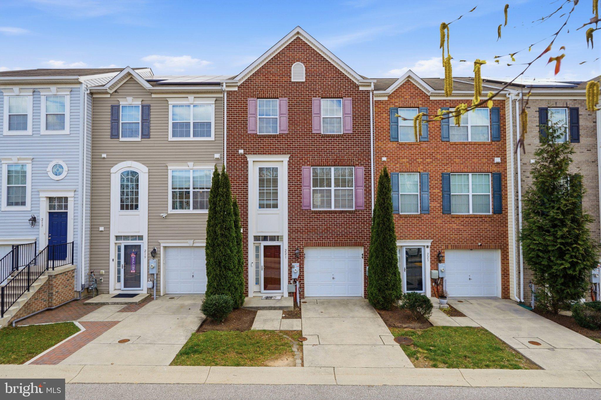 Welcome home to this spacious and beautifully maintained townhome offering over 2,200 square feet of comfortable living space in the sought-after Red Oak Crossing community. Designed with both functionality and flexibility in mind, this home features multiple living areas, generous bedroom sizes, and an open-concept layout perfect for everyday living and entertaining.

The bright and inviting main level flows seamlessly into the kitchen and dining area, creating the ideal setup for hosting guests or enjoying cozy nights at home. The lower-level bonus space offers endless possibilities — perfect for a home office, gym, media room, or additional entertaining space.

Conveniently located near Ft. Meade, NSA, BWI, Baltimore, and major commuter routes, this home offers the perfect blend of space, convenience, and low-maintenance living. Enjoy the feel of a single-family home without the upkeep, all while being close to shopping, dining, parks, and everyday essentials.

If you've been searching for a move-in ready home with room to grow at an exceptional value, this is one you won’t want to miss.